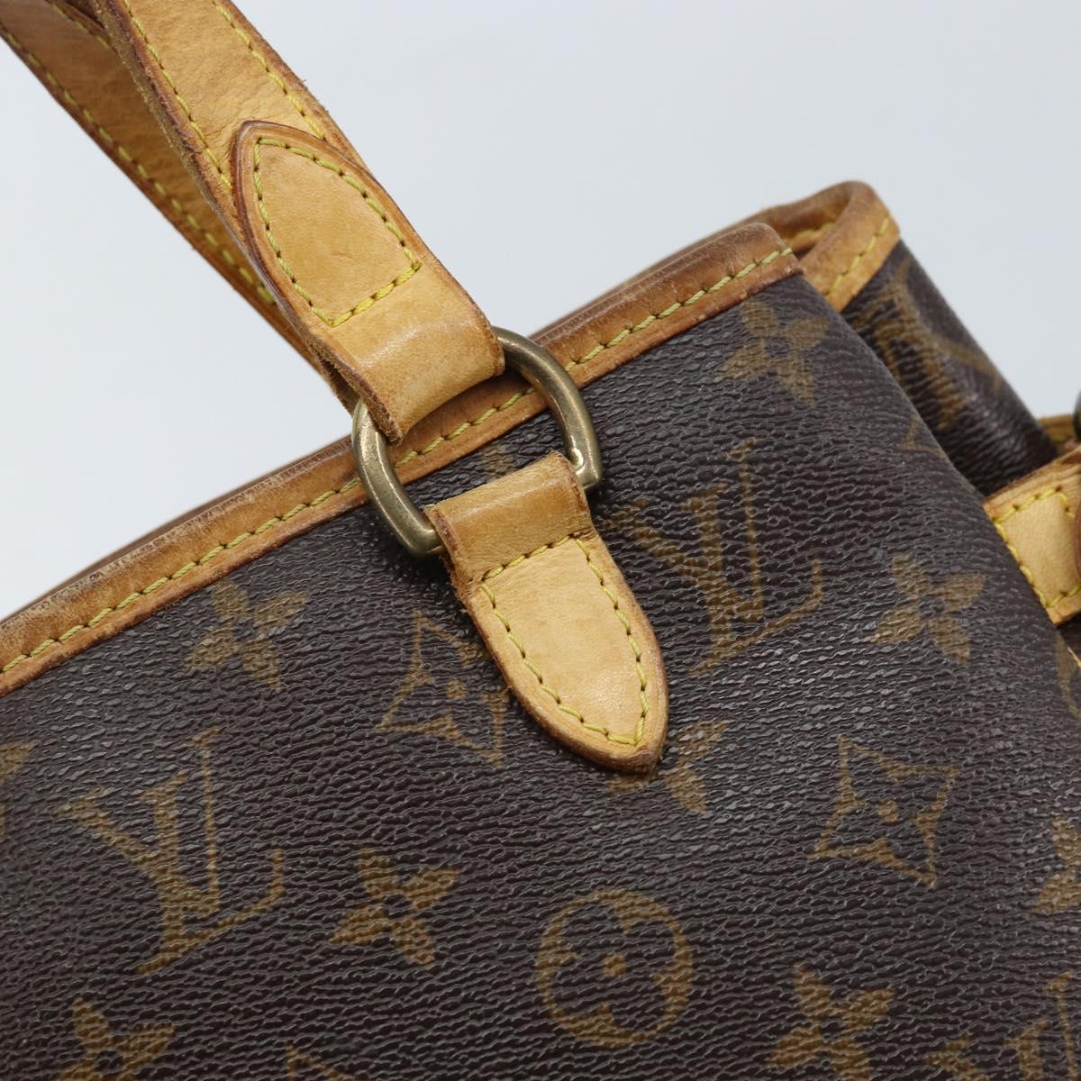 LOUIS VUITTON Monogram Batignolles Tote Bag M51156 LV Auth ki6522