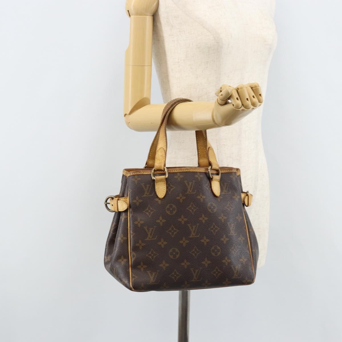 LOUIS VUITTON Monogram Batignolles Tote Bag M51156 LV Auth ki6522
