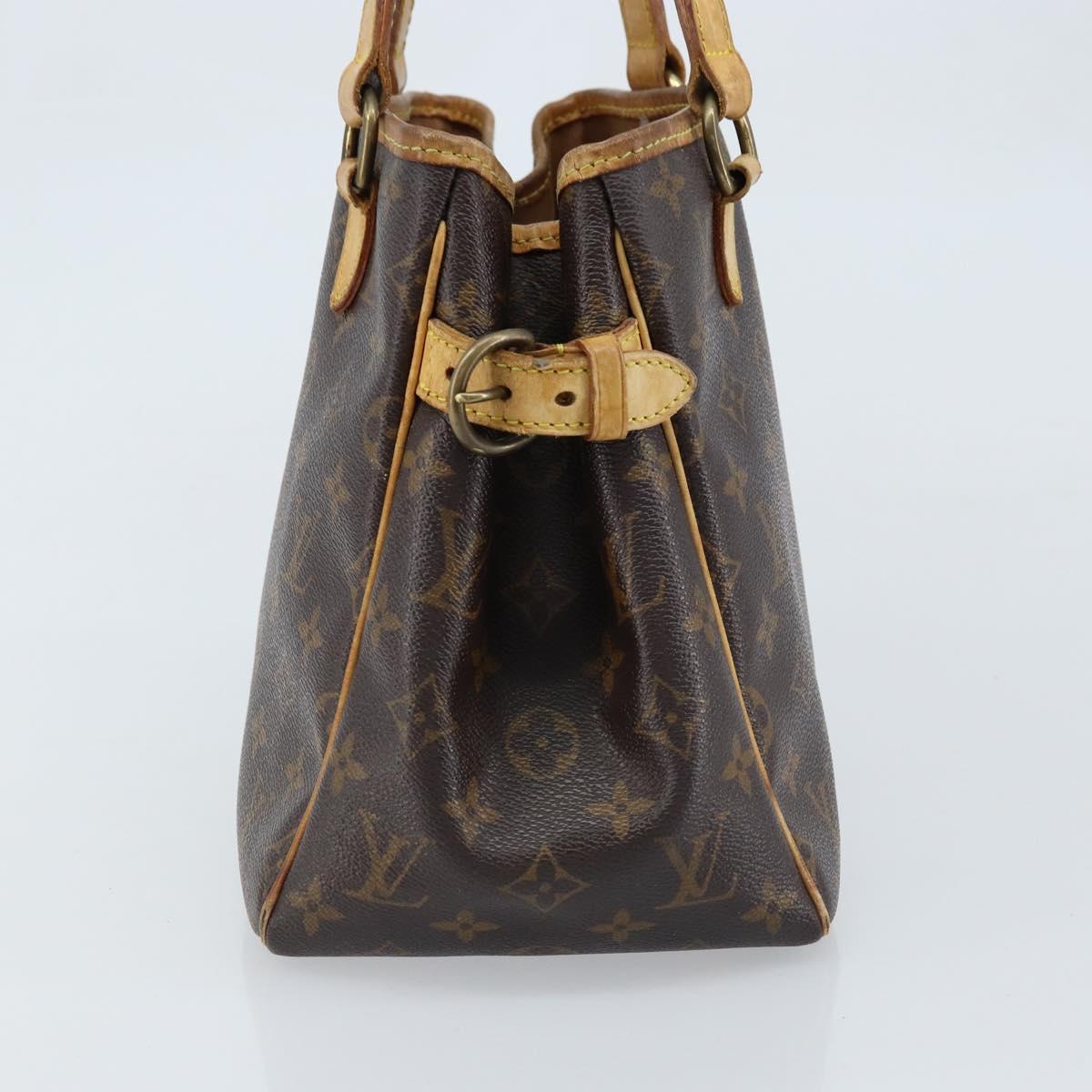 LOUIS VUITTON Monogram Batignolles Tote Bag M51156 LV Auth ki6522