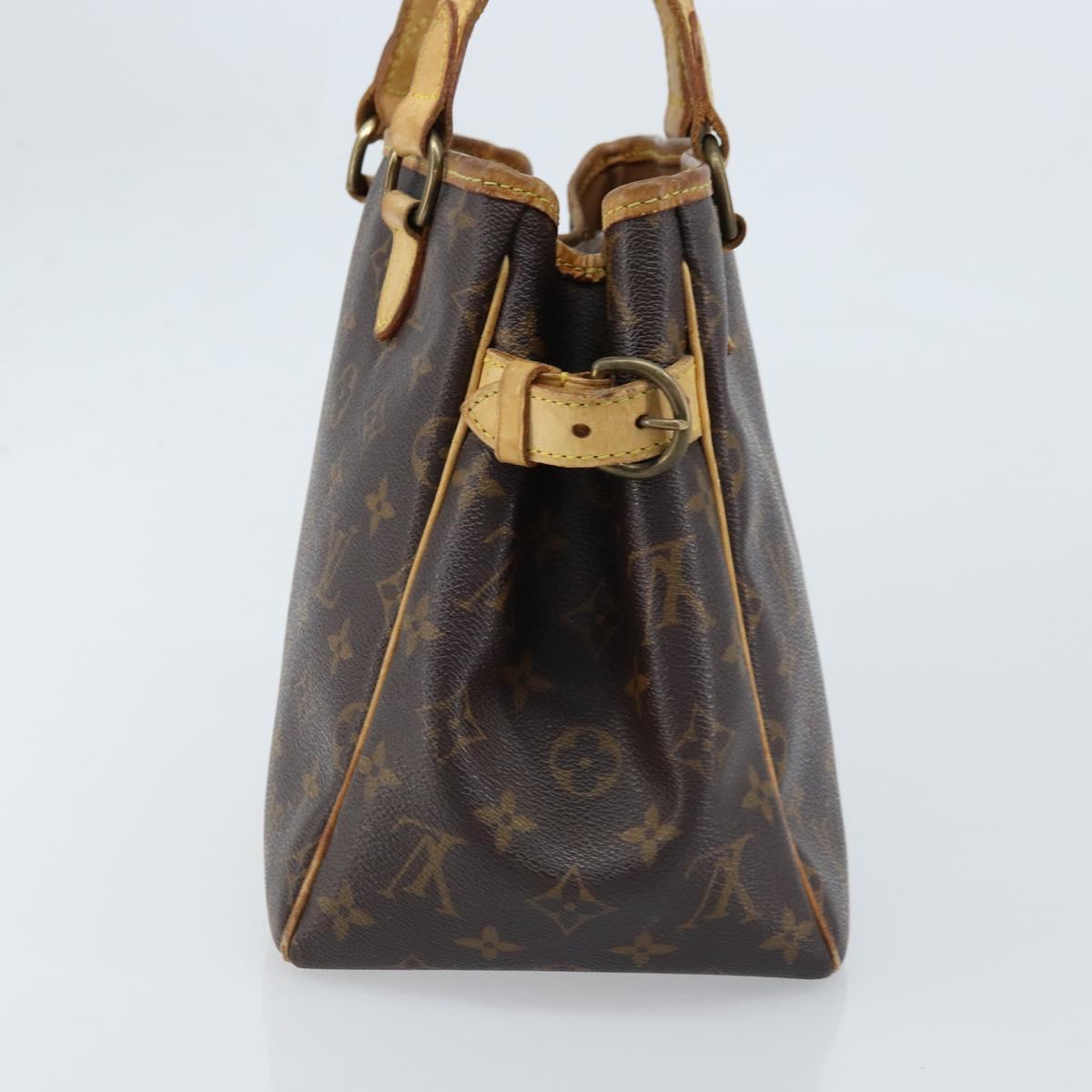 LOUIS VUITTON Monogram Batignolles Tote Bag M51156 LV Auth ki6522