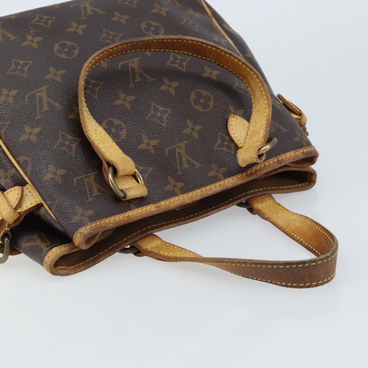 LOUIS VUITTON Monogram Batignolles Tote Bag M51156 LV Auth ki6522