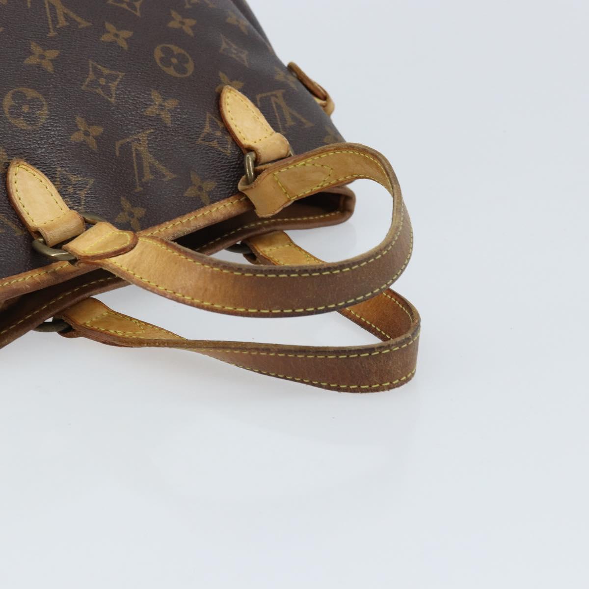 LOUIS VUITTON Monogram Batignolles Tote Bag M51156 LV Auth ki6522