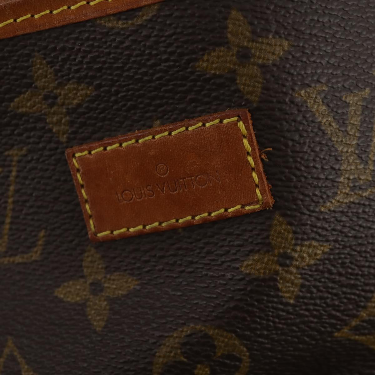 LOUIS VUITTON Monogram Saumur 35 Shoulder Bag M42254 LV Auth ki6534