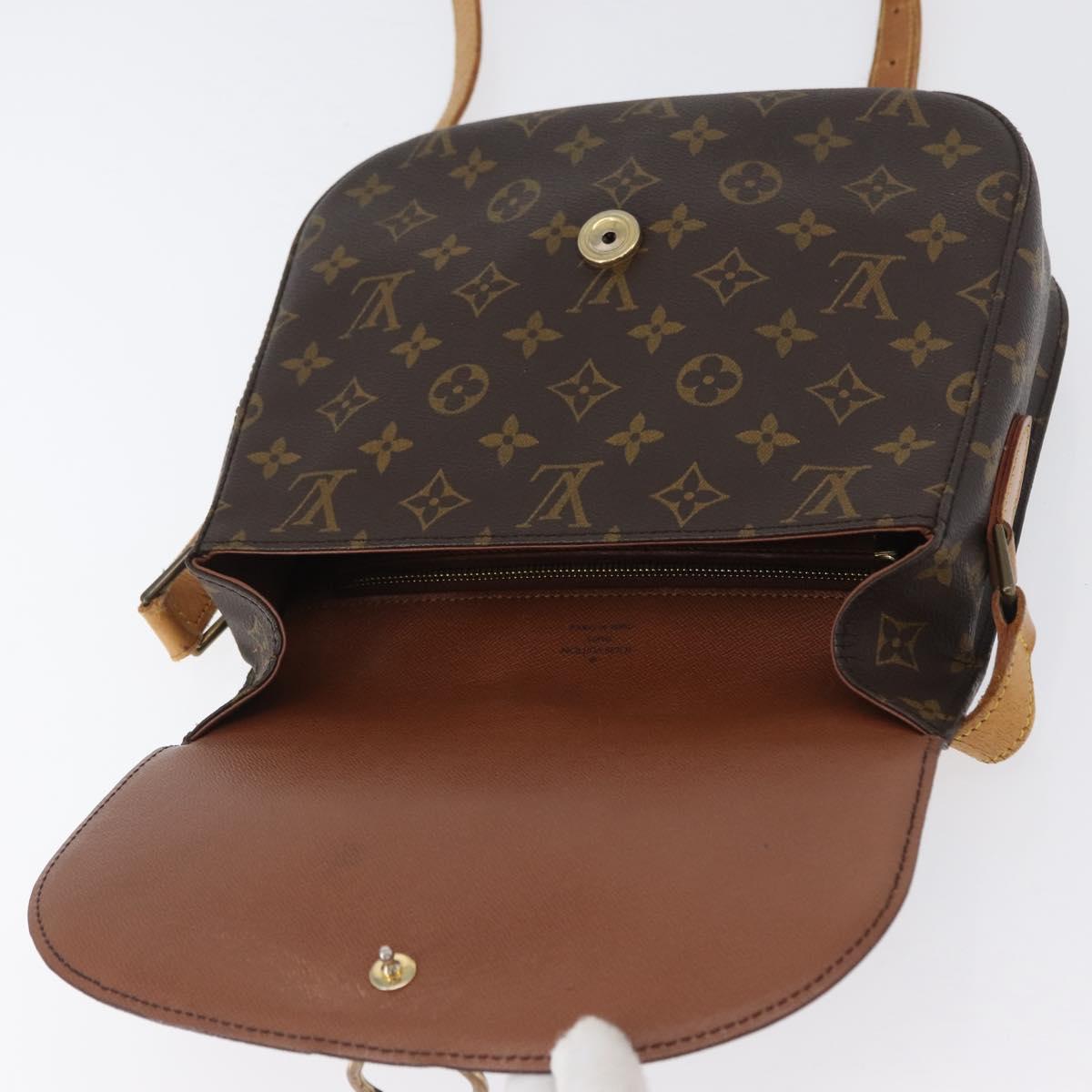 LOUIS VUITTON Monogram Saint Cloud GM Shoulder Bag M51242 LV Auth ki6540