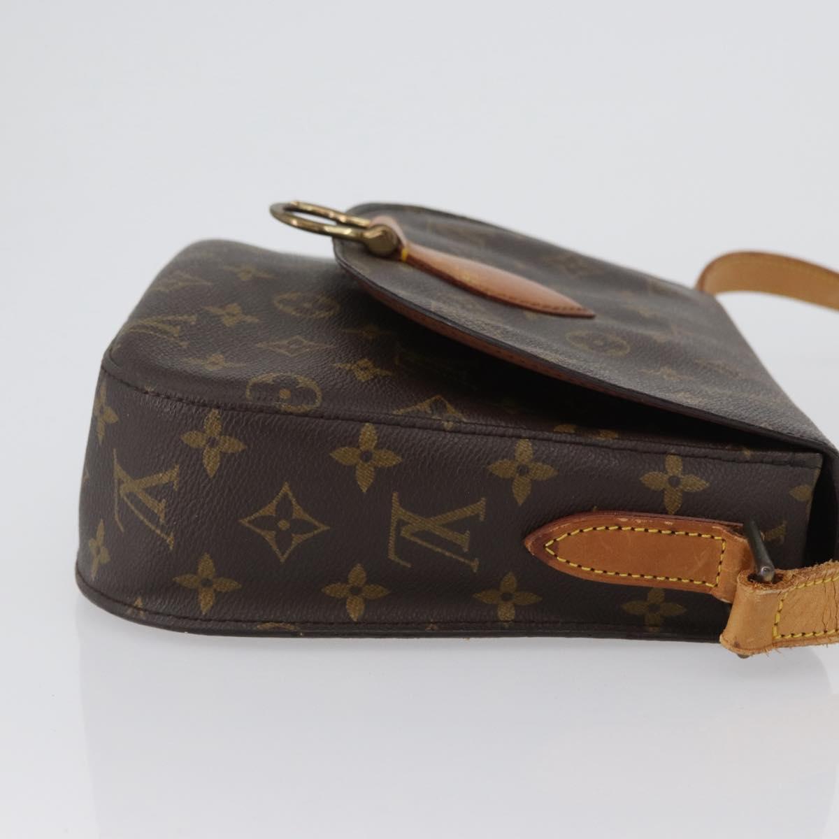 LOUIS VUITTON Monogram Saint Cloud GM Shoulder Bag M51242 LV Auth ki6540