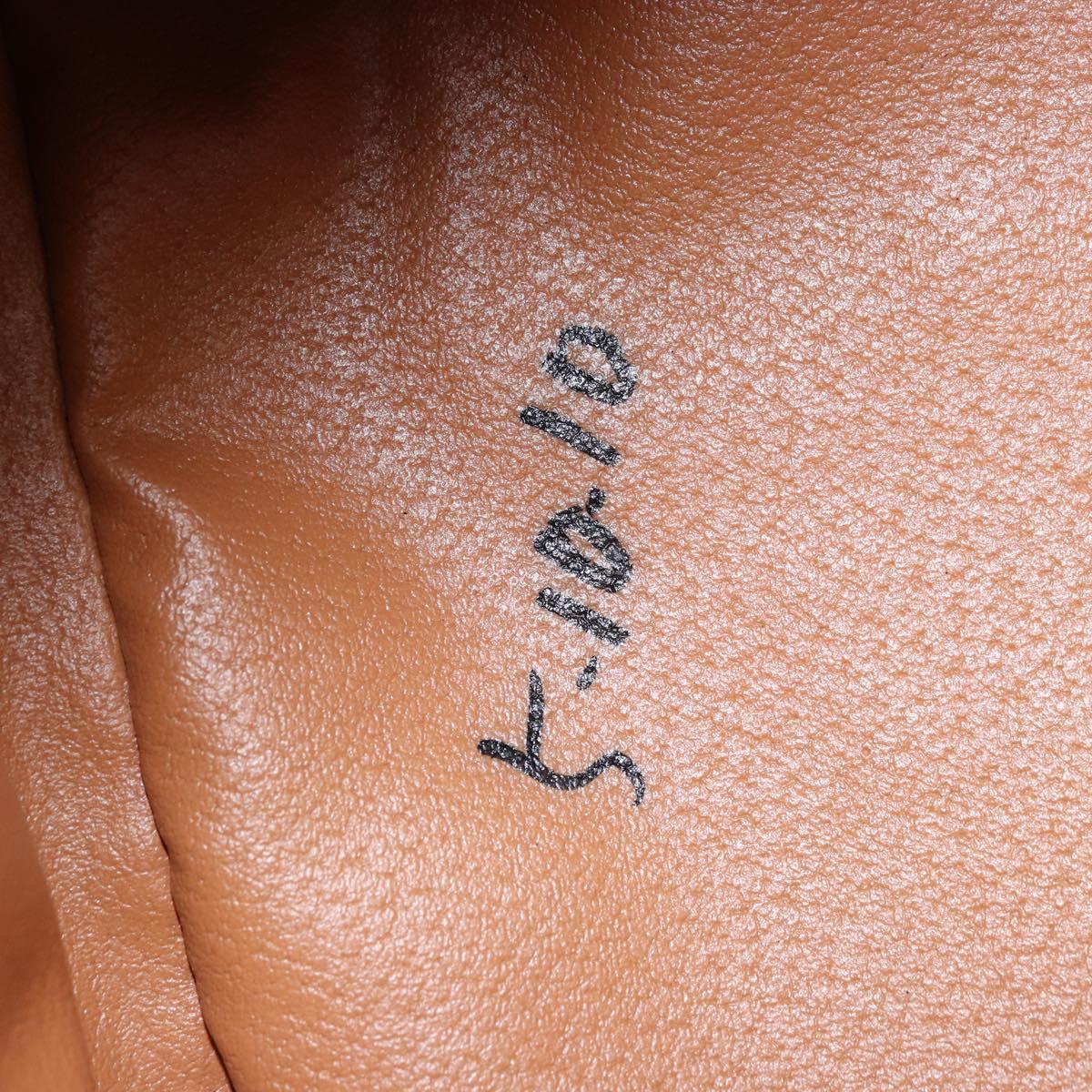 CELINE Macadam Canvas Boston Bag PVC Leather Brown Gold Auth ki6543A