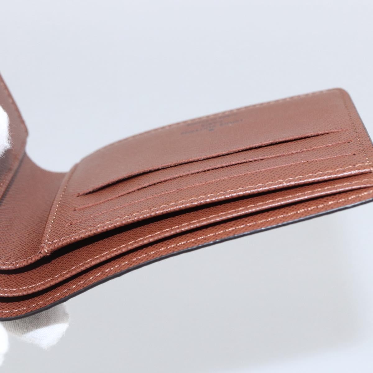 LOUIS VUITTON Monogram Portefeuille Multipull Bifold Wallet M60895 Auth ki6548