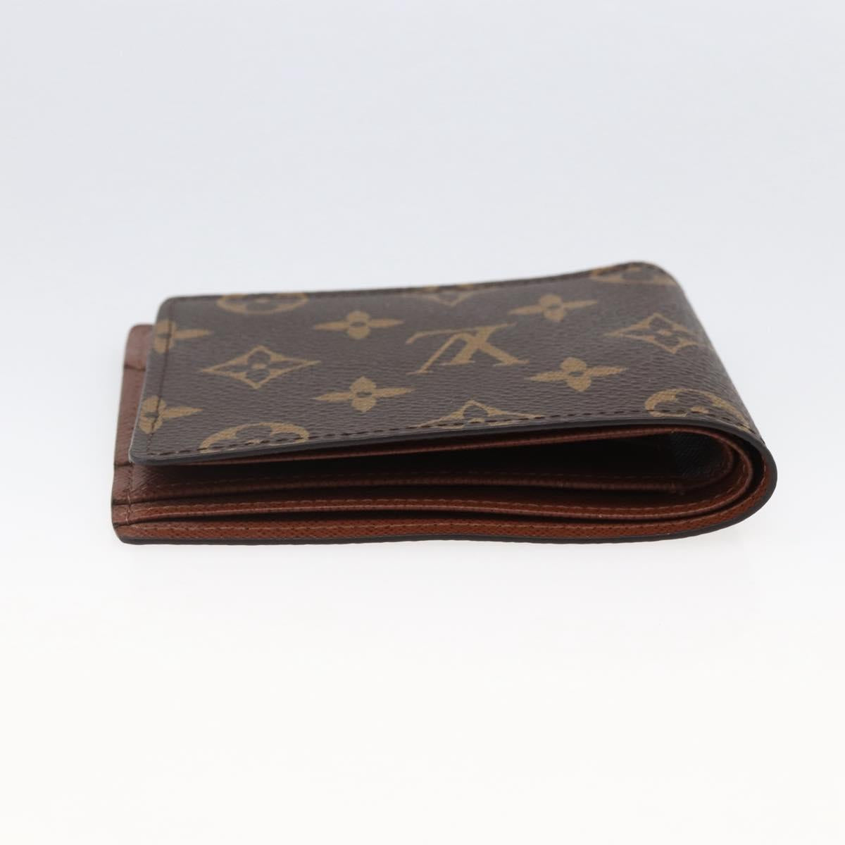LOUIS VUITTON Monogram Portefeuille Multipull Bifold Wallet M60895 Auth ki6548