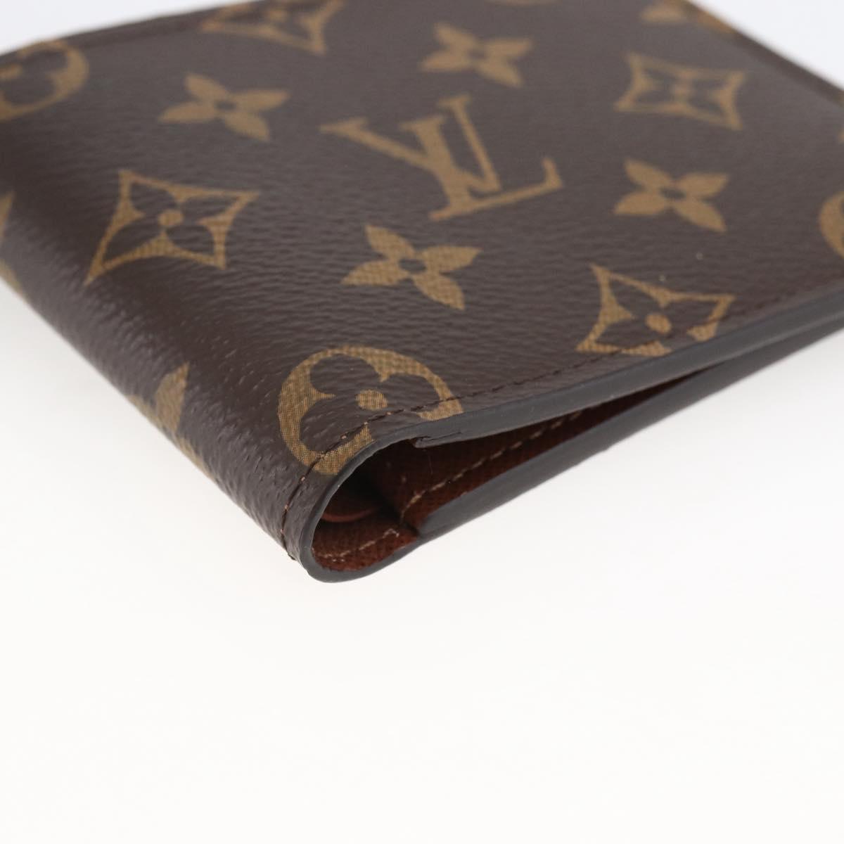 LOUIS VUITTON Monogram Portefeuille Multipull Bifold Wallet M60895 Auth ki6548