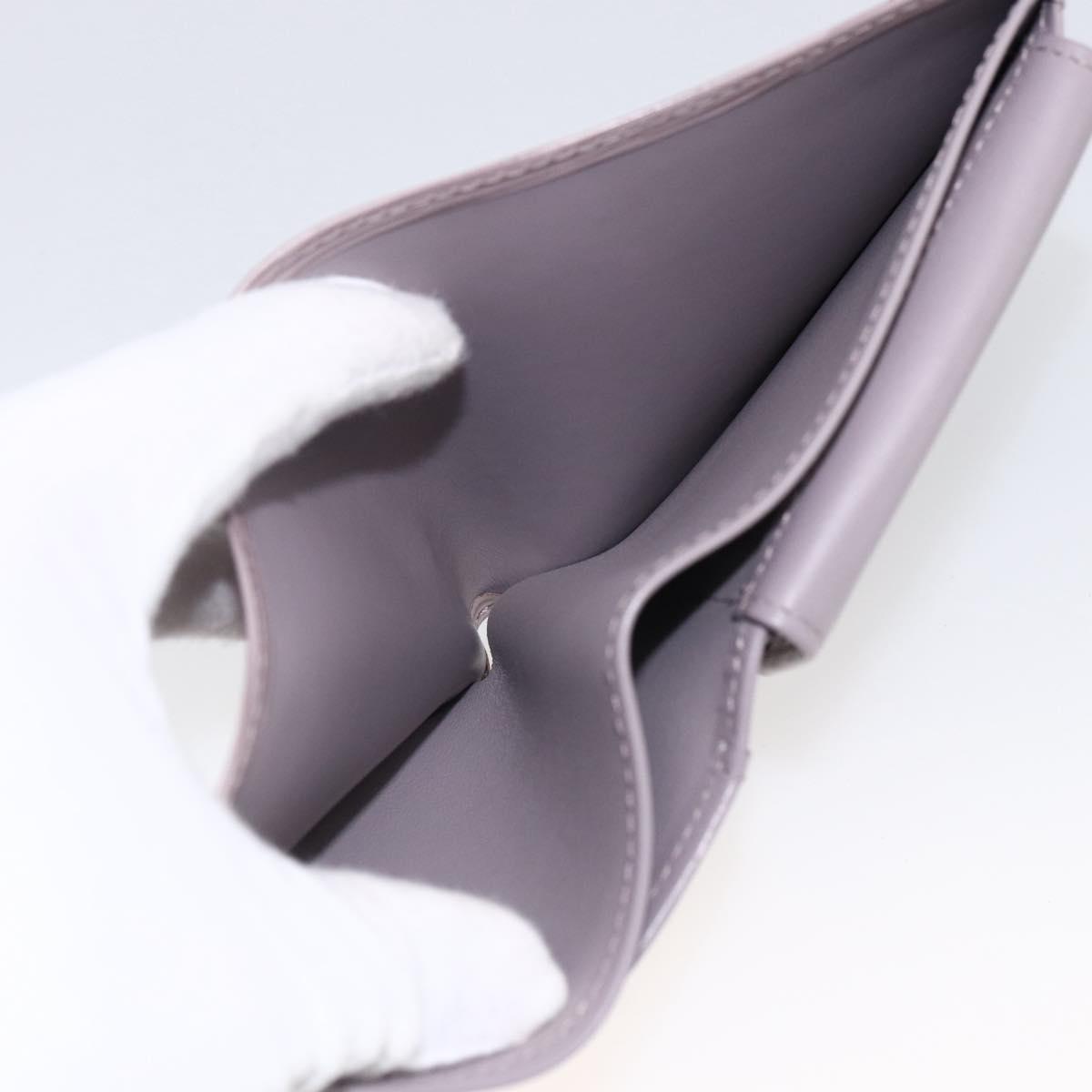 LOUIS VUITTON Epi PortefeuilleMarco Bifold Wallet Lilac LV Auth ki6572M