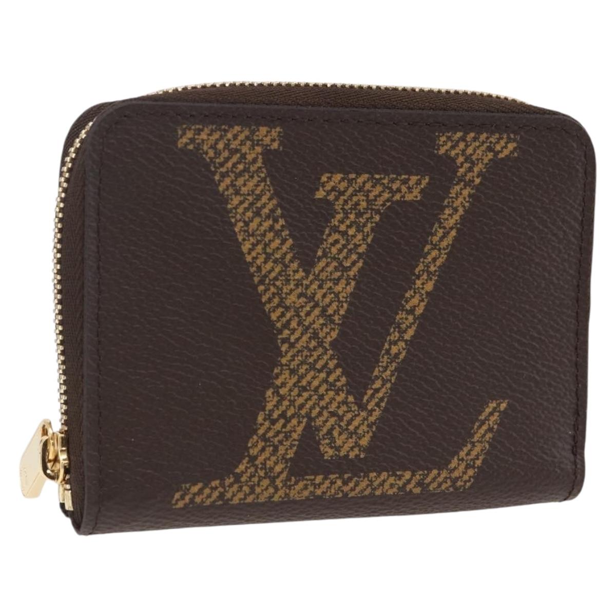 LOUIS VUITTON Monogram Giant Zippy Coin Purse Coin Purse M67690 LV Auth ki6573M
