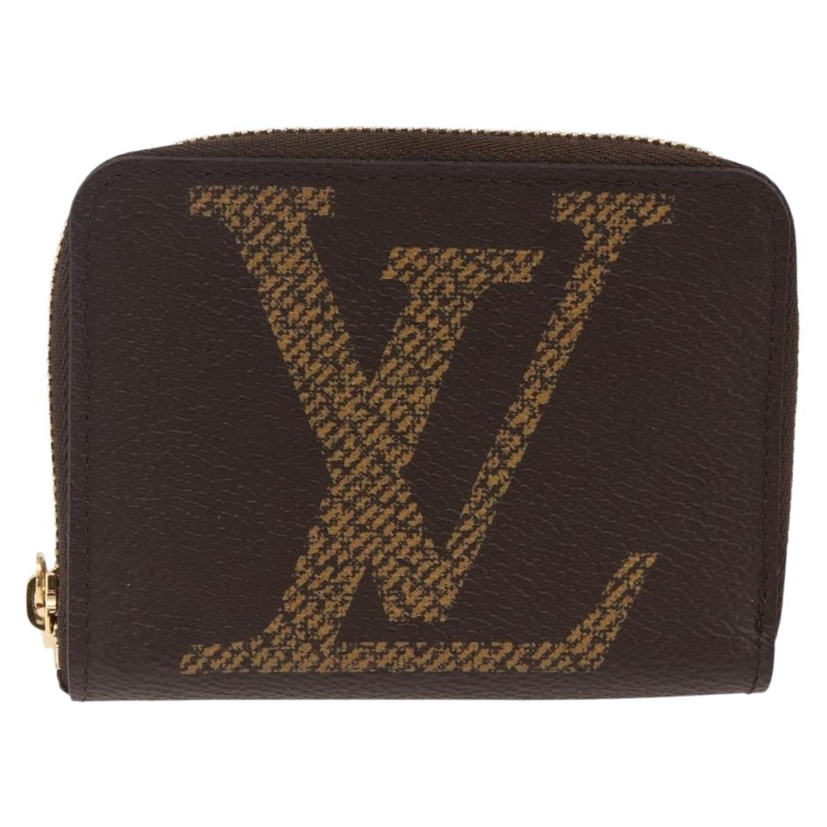 LOUIS VUITTON Monogram Giant Zippy Coin Purse Coin Purse M67690 LV Auth ki6573M