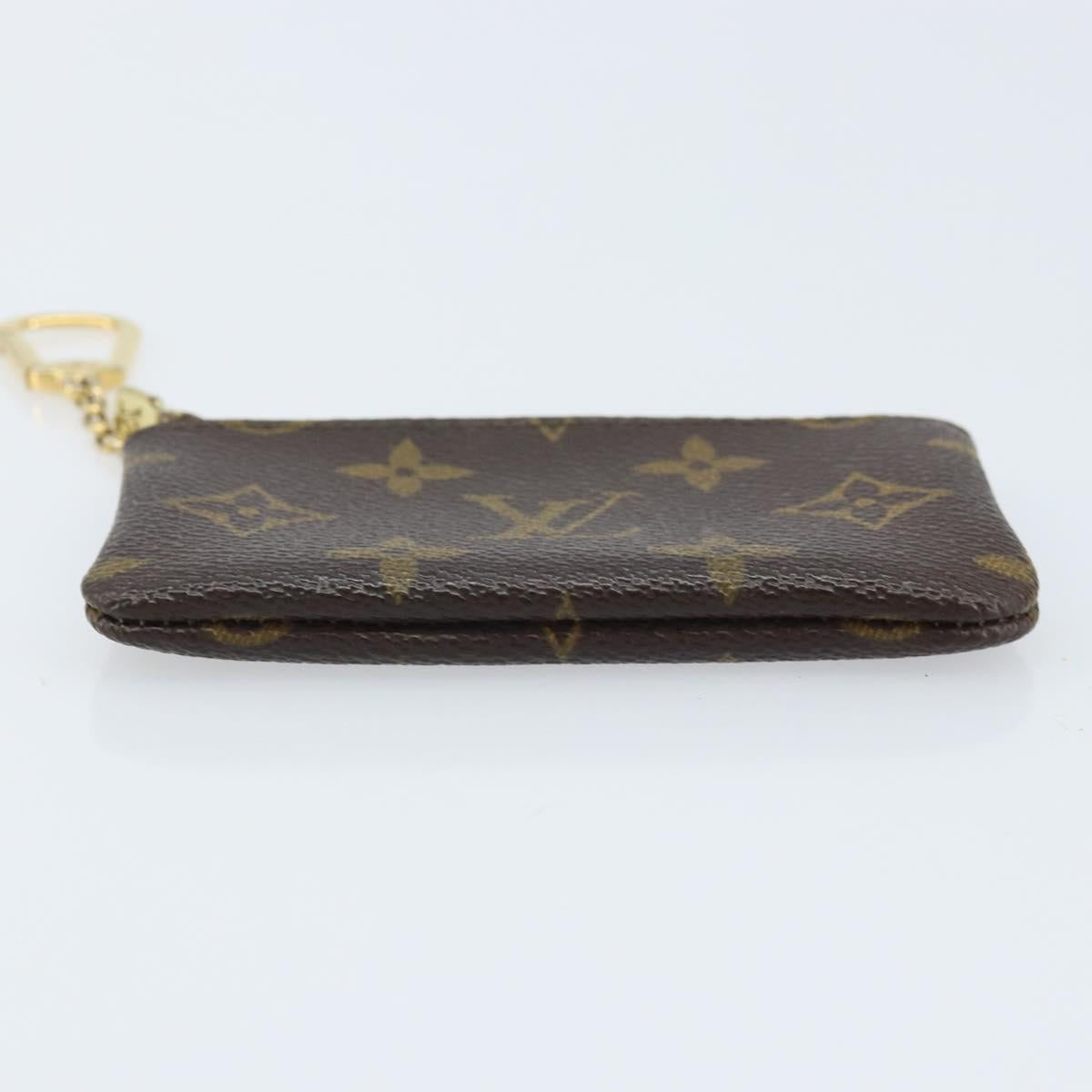 LOUIS VUITTON Monogram Pochette Cles Coin Purse M62650 LV Auth ki6574