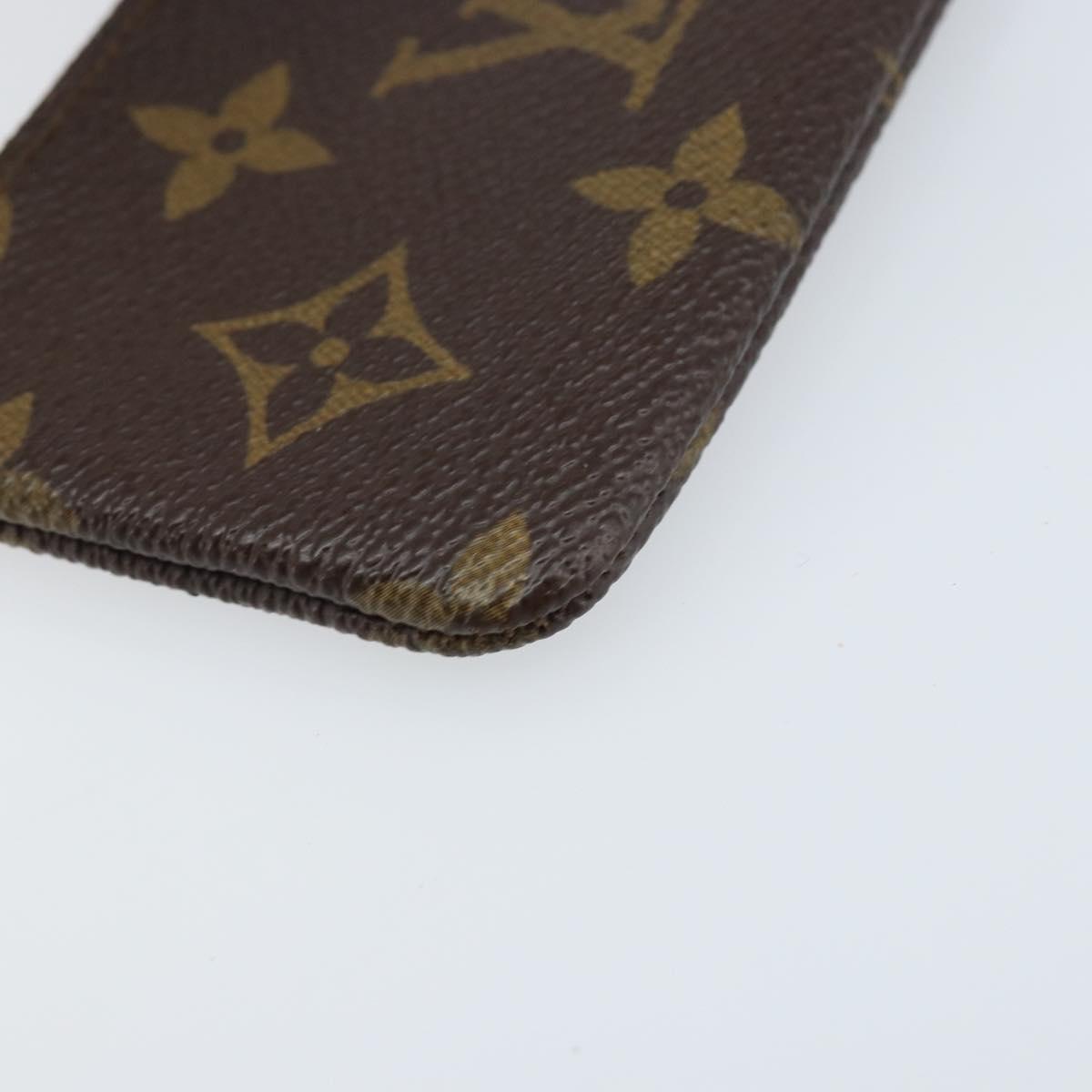 LOUIS VUITTON Monogram Pochette Cles Coin Purse M62650 LV Auth ki6575