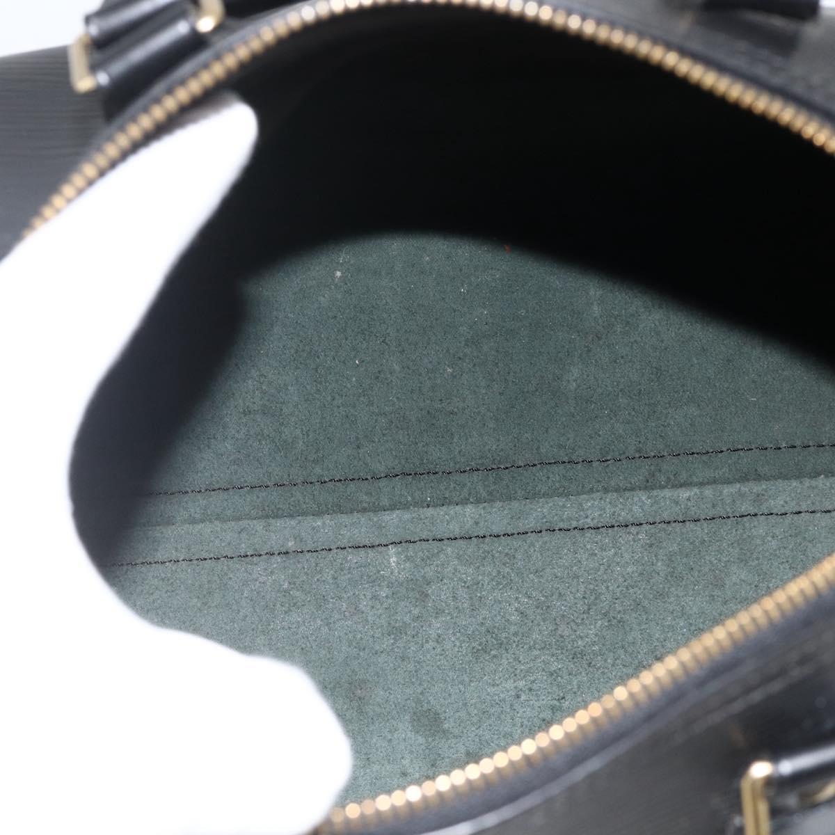 LOUIS VUITTON Epi Speedy 25 Hand Bag Black M43012 LV Auth ki6578V