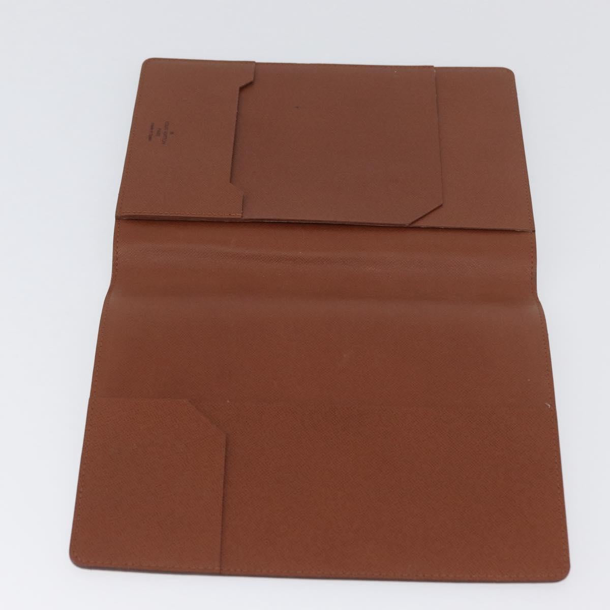 LOUIS VUITTON Monogram Agenda Bureau Day Planner Cover R20100 LV Auth ki6585