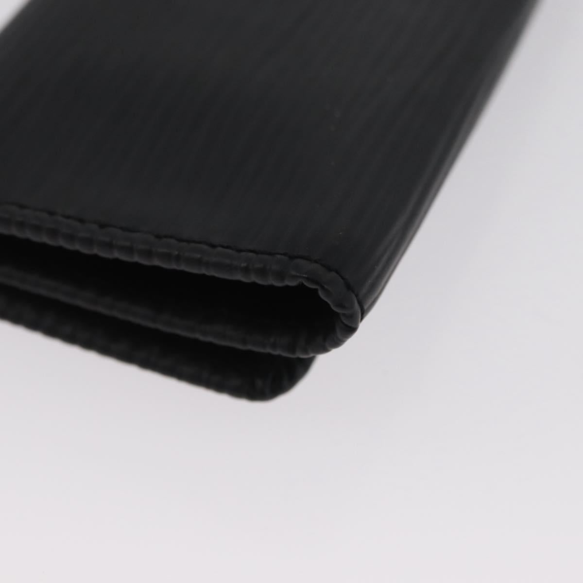 LOUIS VUITTON Epi Multicles 4 Key Case Black M63822 LV Auth ki6617