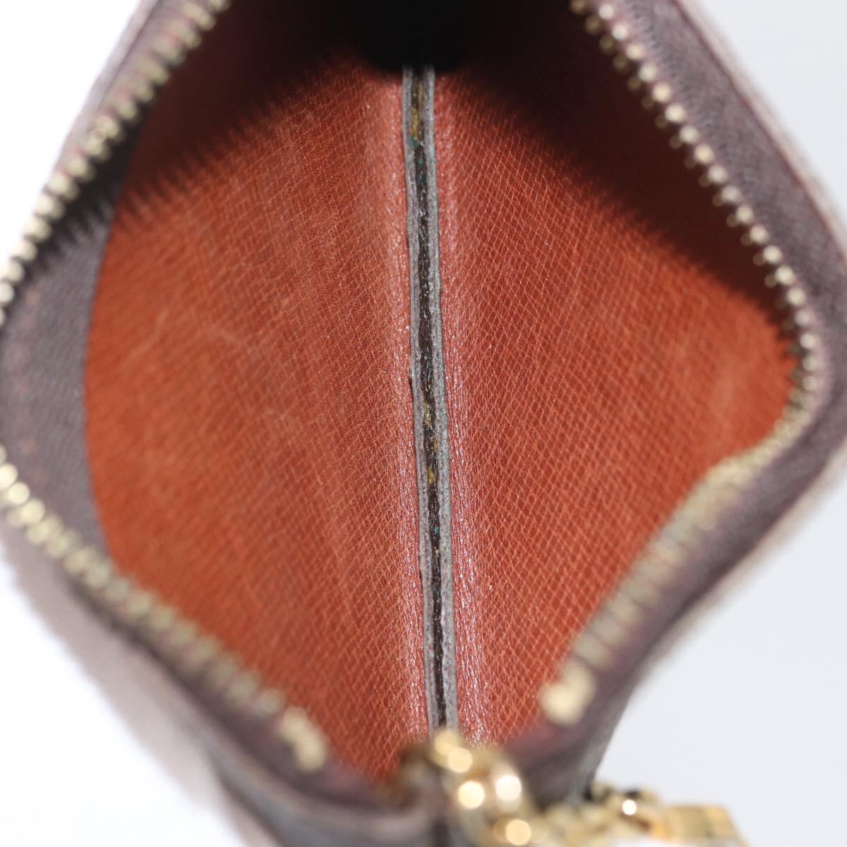 LOUIS VUITTON Monogram Pochette Cles Coin Purse M62650 LV Auth ki6619