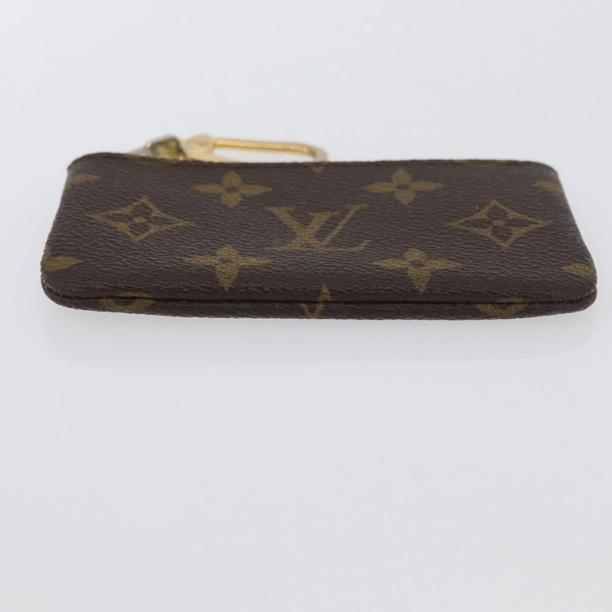 LOUIS VUITTON Monogram Pochette Cles Coin Purse M62650 LV Auth ki6619