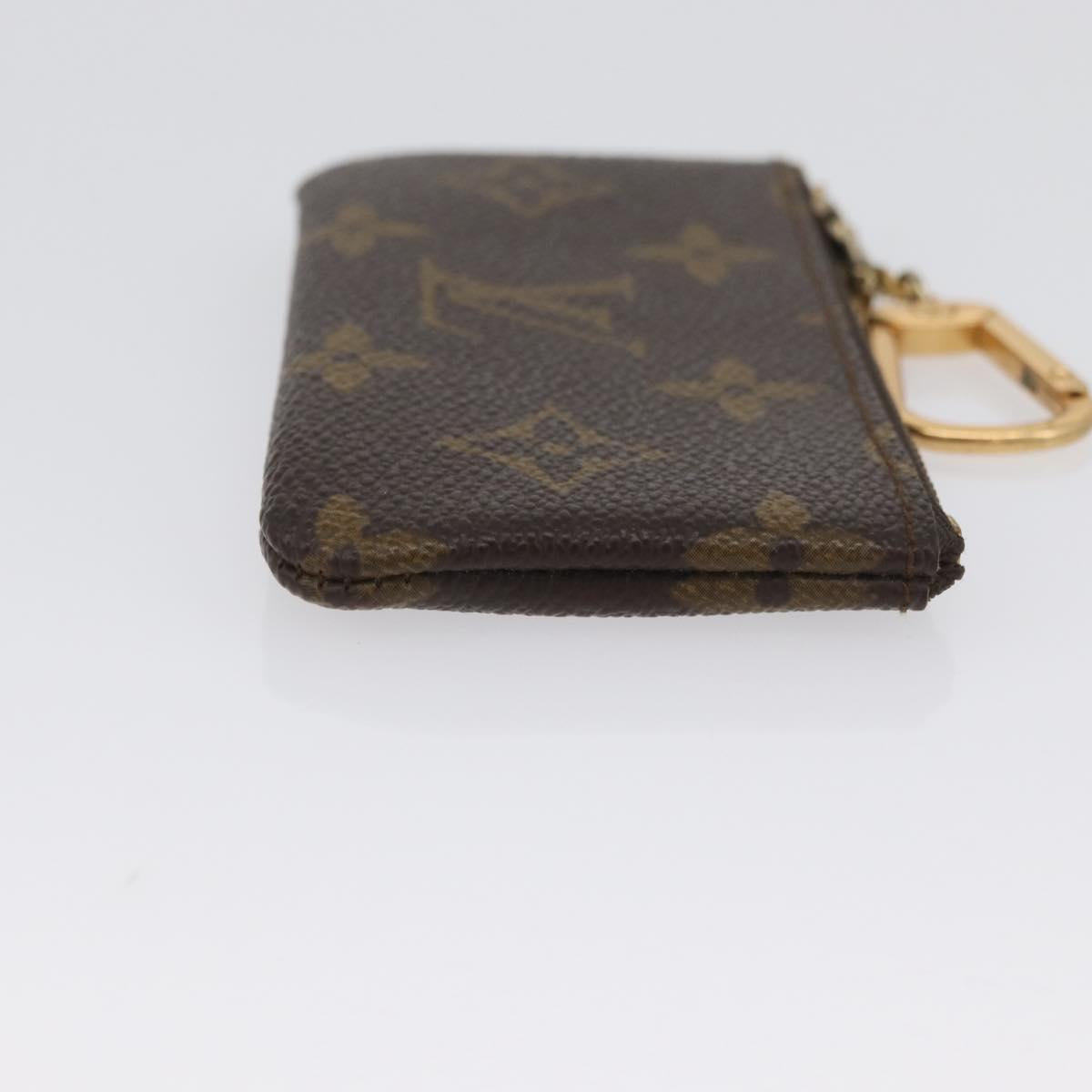 LOUIS VUITTON Monogram Pochette Cles Coin Purse M62650 LV Auth ki6620