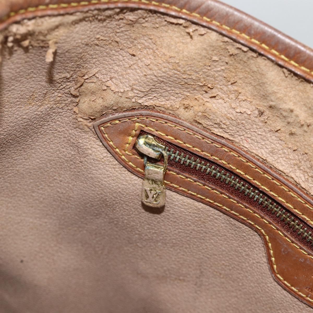 LOUIS VUITTON Monogram Bucket GM Shoulder Bag M42236 LV Auth ki6621