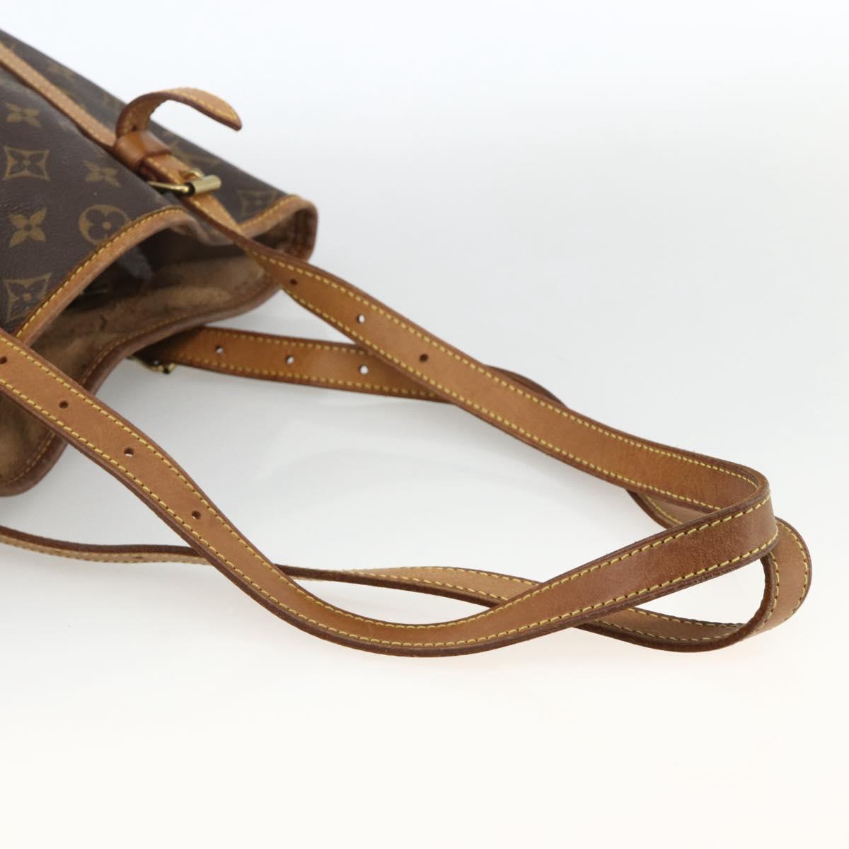 LOUIS VUITTON Monogram Bucket GM Shoulder Bag M42236 LV Auth ki6621