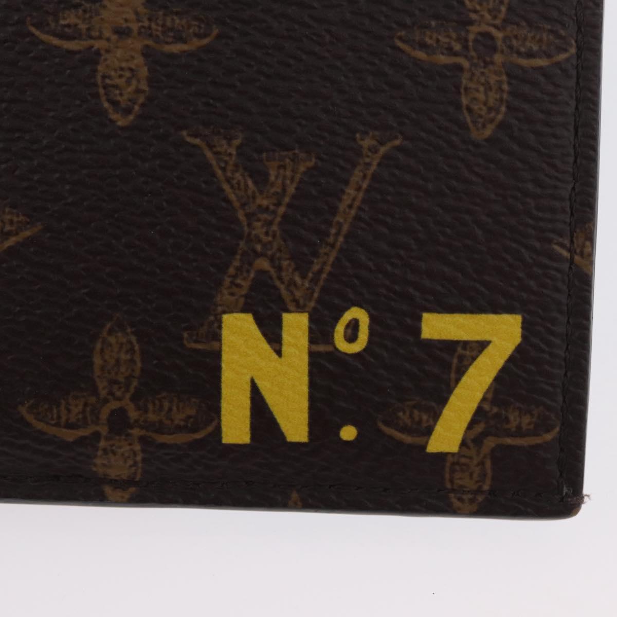 LOUIS VUITTON Virgil Abloh No. 7 Coin Card Holder Card Case M81256 Auth ki6622V