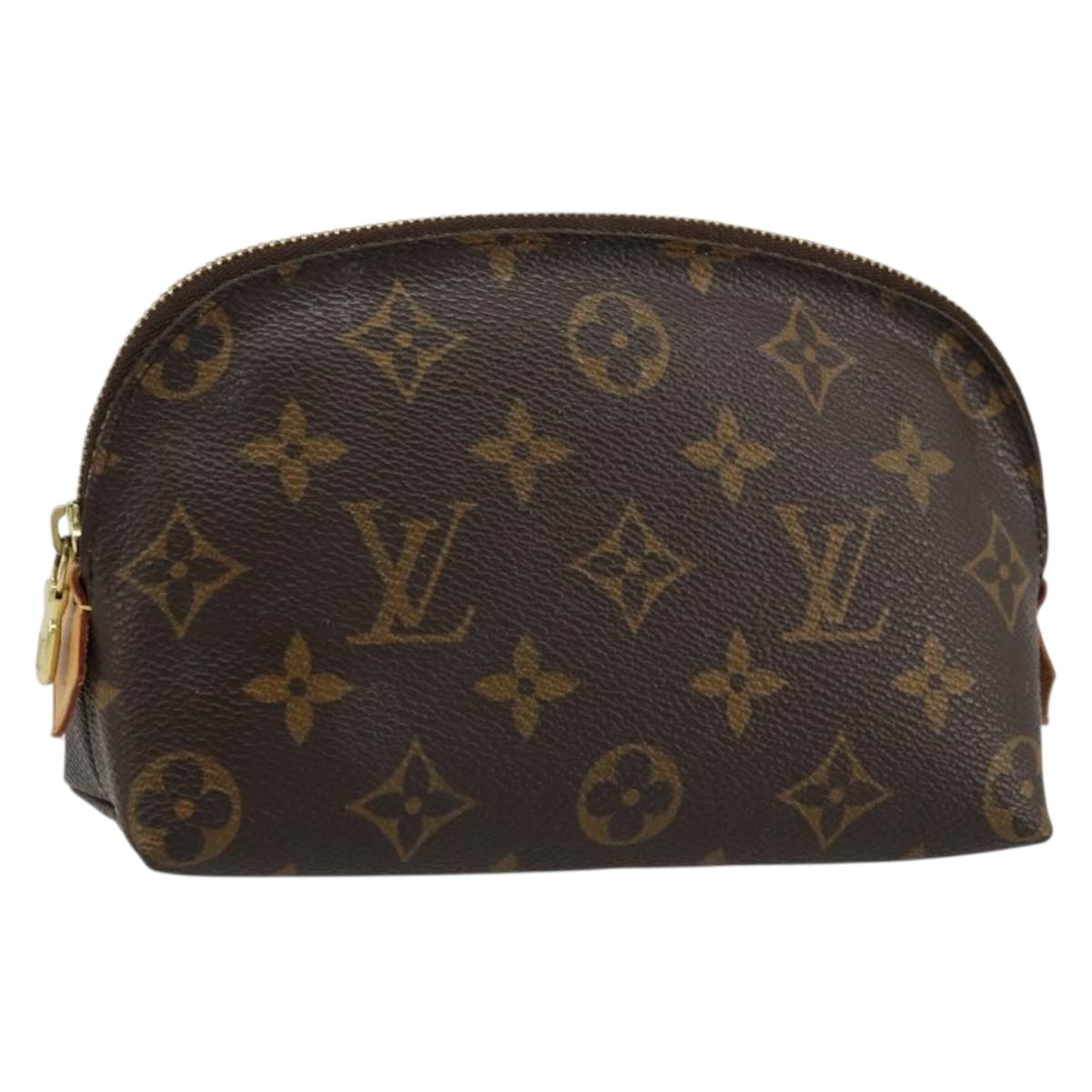LOUIS VUITTON Monogram Pochette Cosmetic PM Pouch M43998 LV Auth ki6636