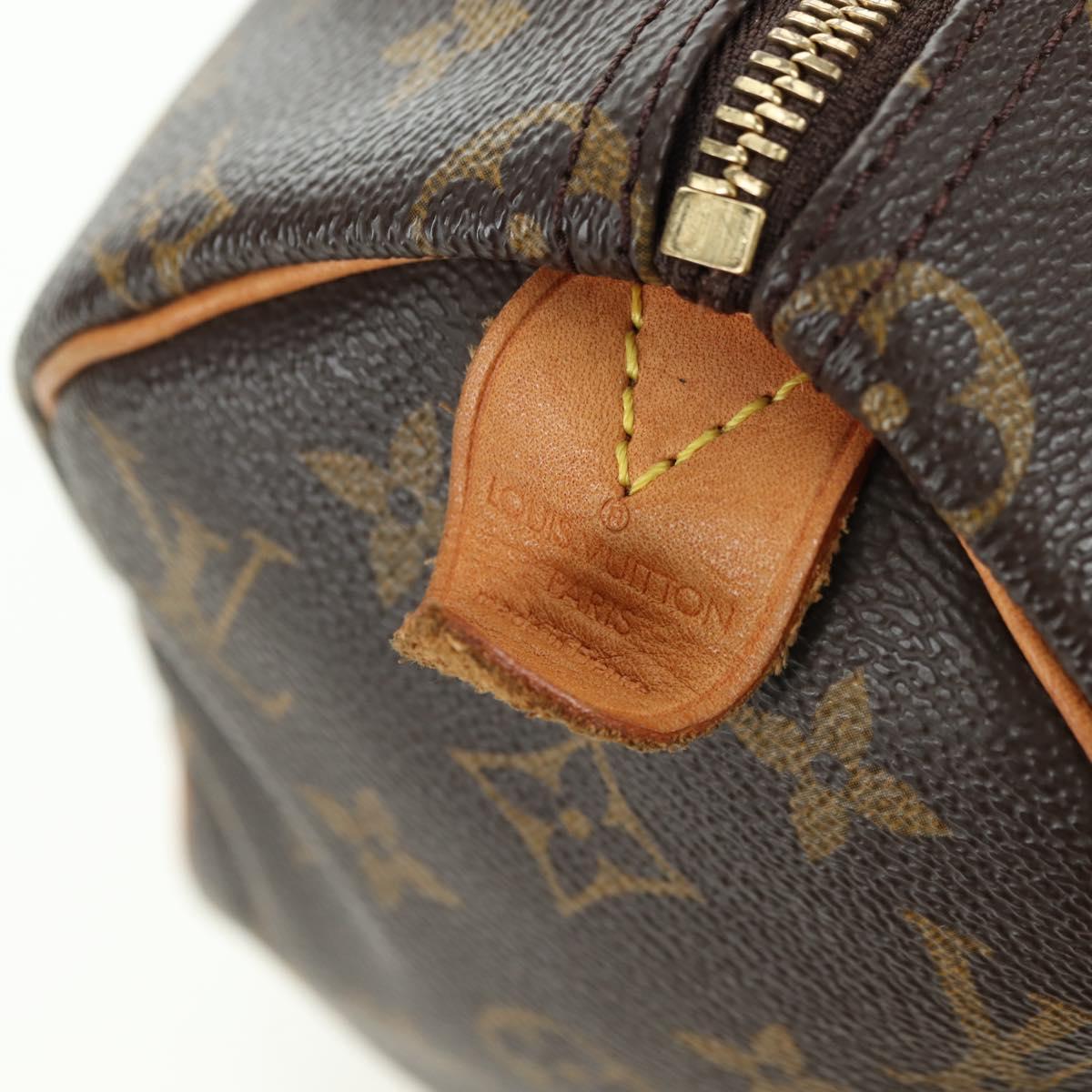 LOUIS VUITTON Monogram Speedy 25 Hand Bag M41528 LV Auth ki6648V