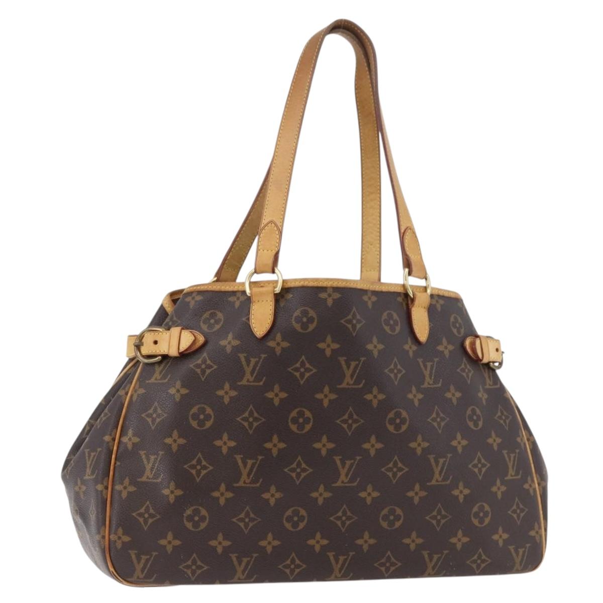 LOUIS VUITTON Monogram Batignolles Horizontal Tote Bag M51154 LV Auth ki6649