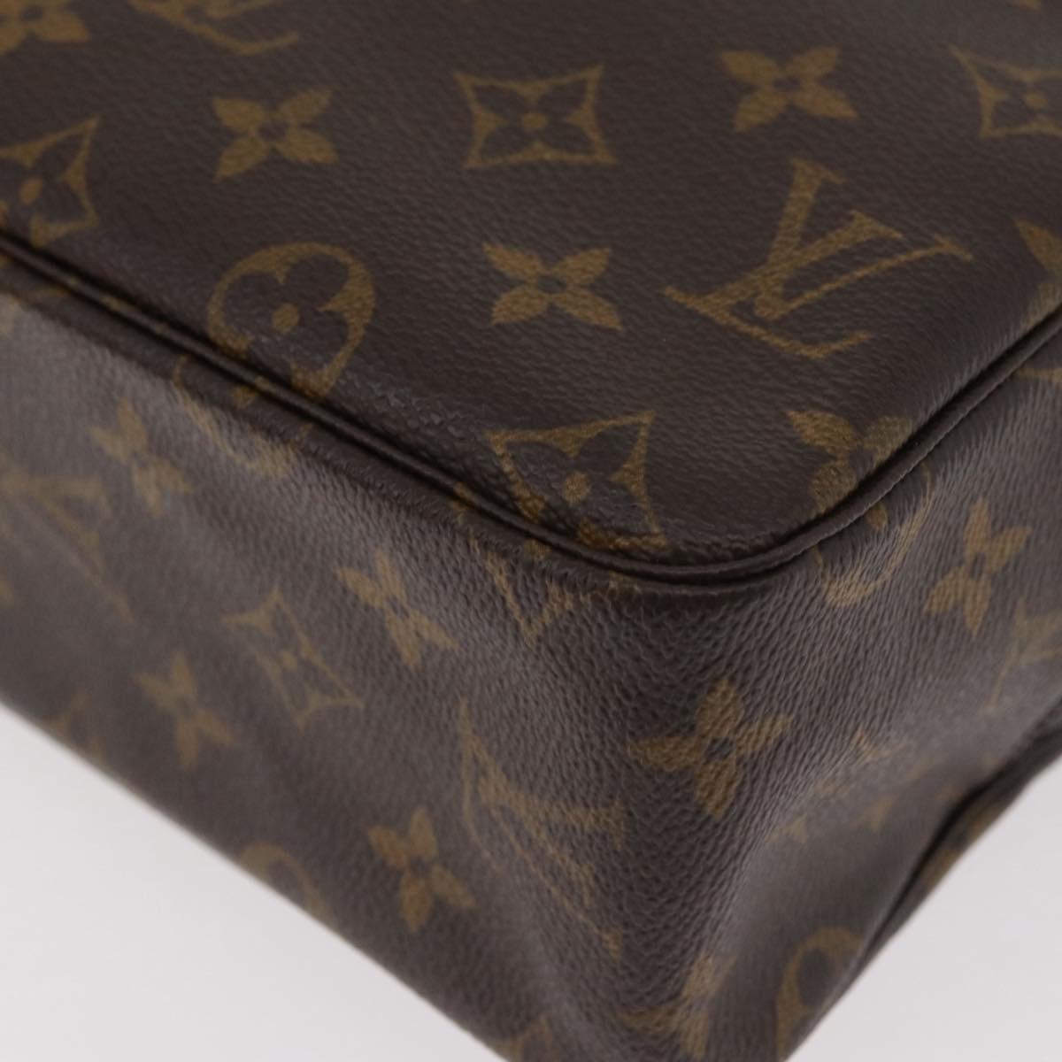 LOUIS VUITTON Monogram Trousse Toilette 28 Clutch Bag M47522 LV Auth ki6655V
