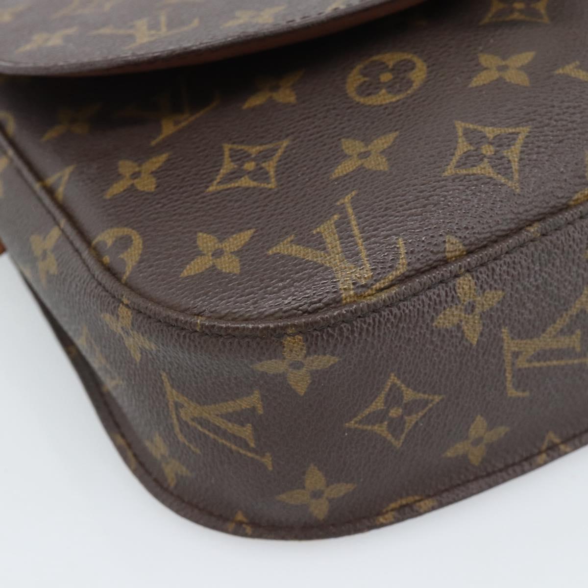 LOUIS VUITTON Monogram Saint Cloud GM Shoulder Bag M51242 LV Auth ki6674