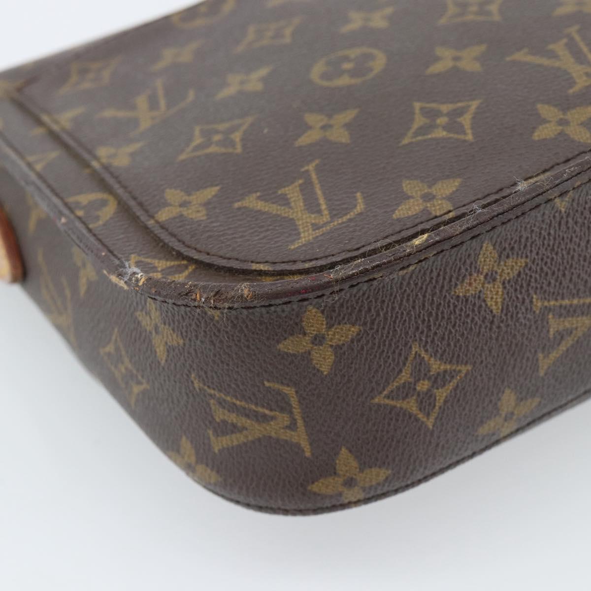 LOUIS VUITTON Monogram Saint Cloud GM Shoulder Bag M51242 LV Auth ki6674