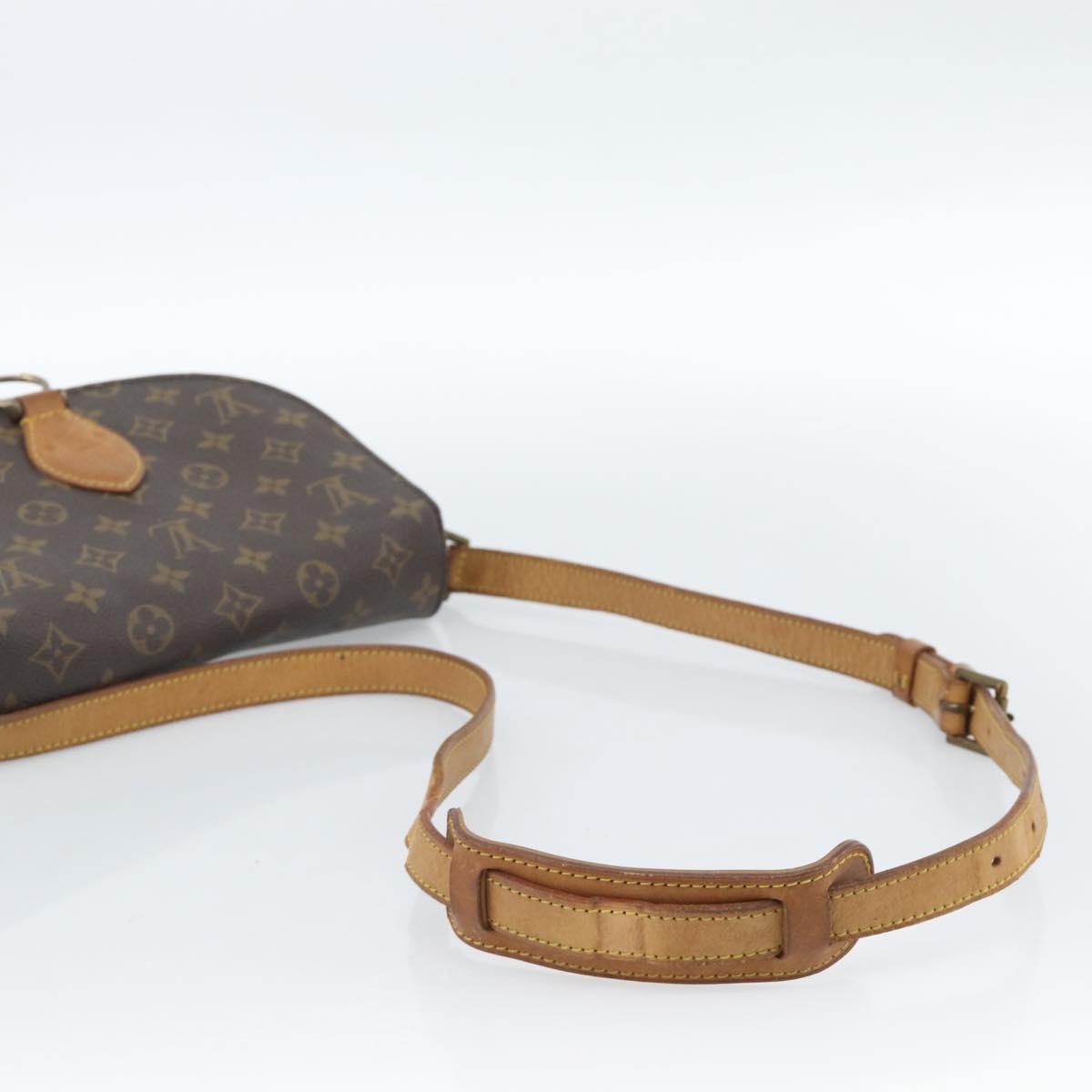 LOUIS VUITTON Monogram Saint Cloud GM Shoulder Bag M51242 LV Auth ki6674