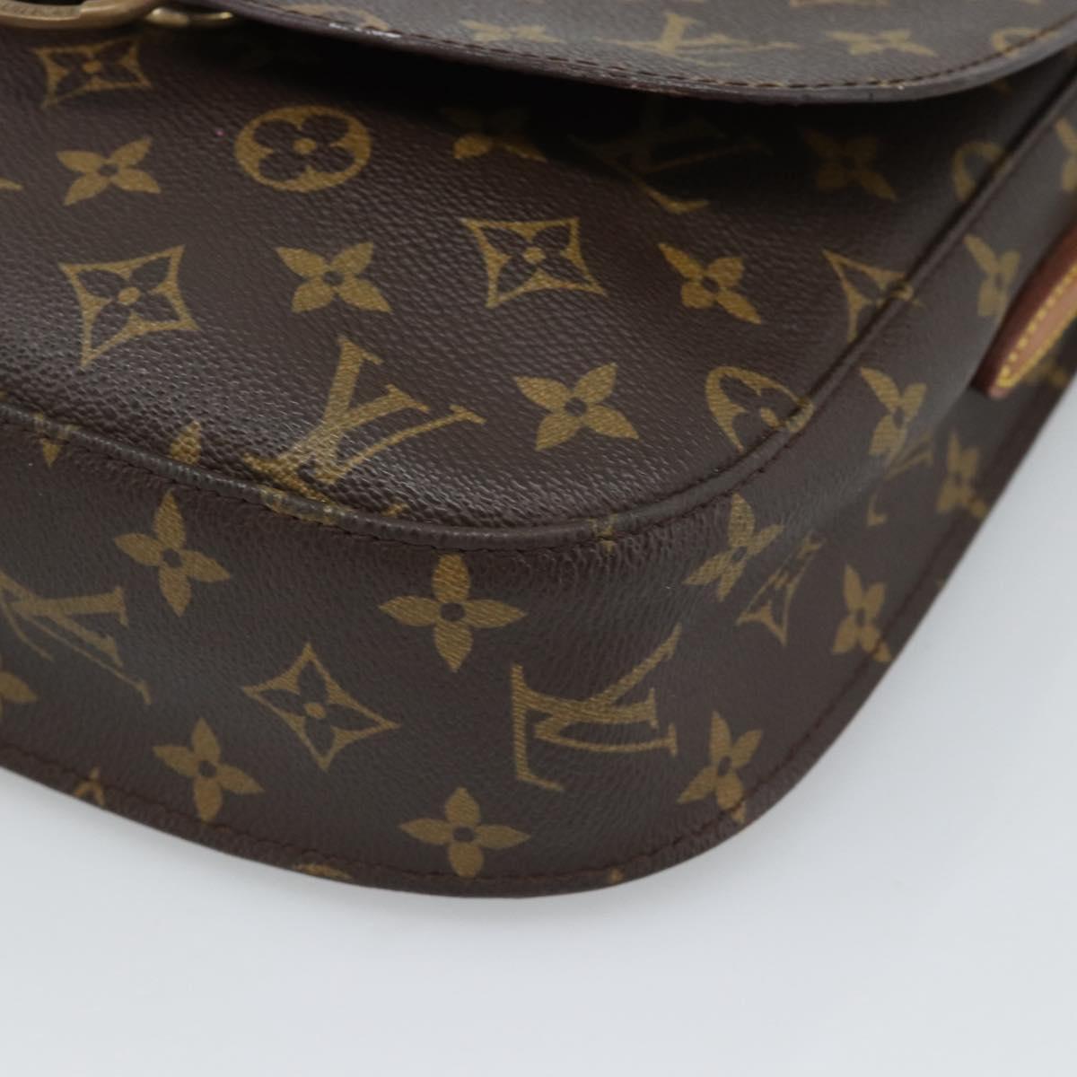 LOUIS VUITTON Monogram Saint Cloud GM Shoulder Bag M51242 LV Auth ki6675