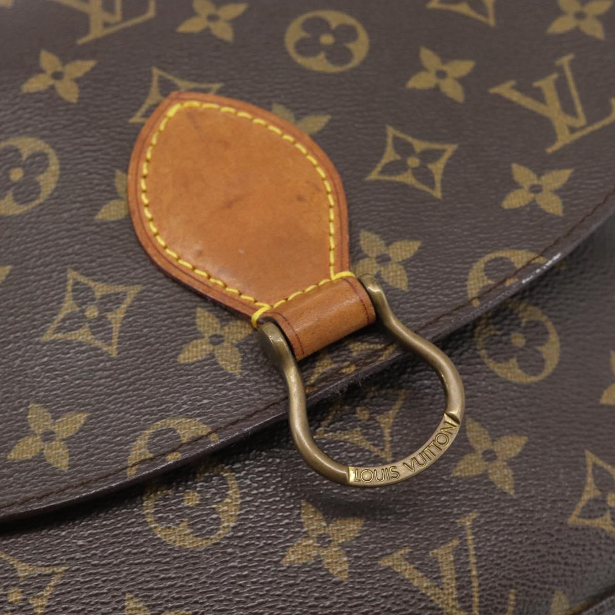 LOUIS VUITTON Monogram Saint Cloud GM Shoulder Bag M51242 LV Auth ki6675