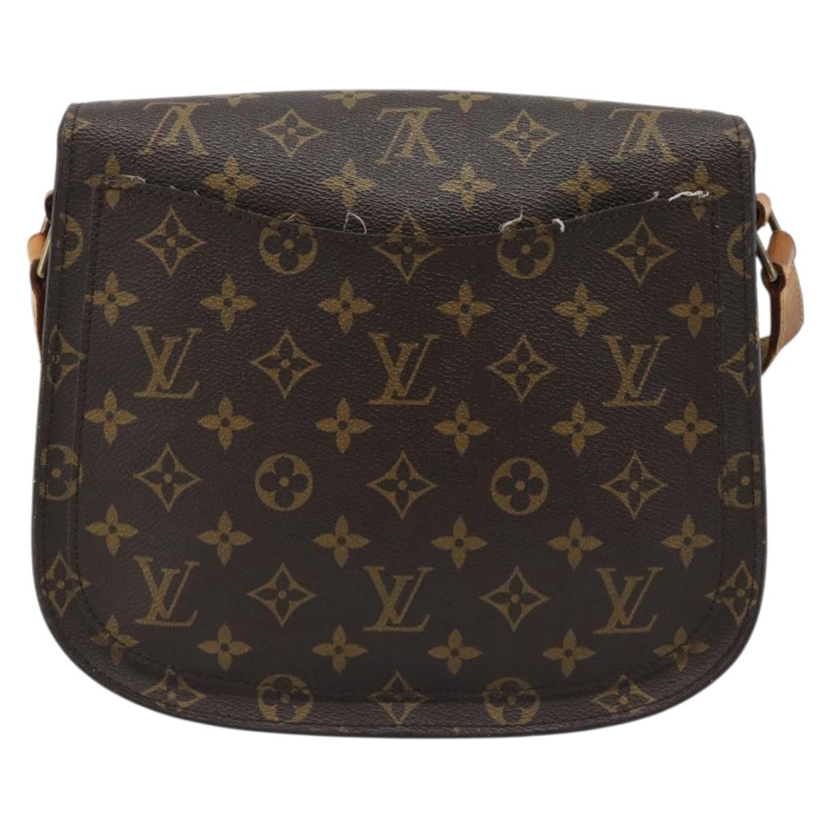 LOUIS VUITTON Monogram Saint Cloud GM Shoulder Bag M51242 LV Auth ki6675
