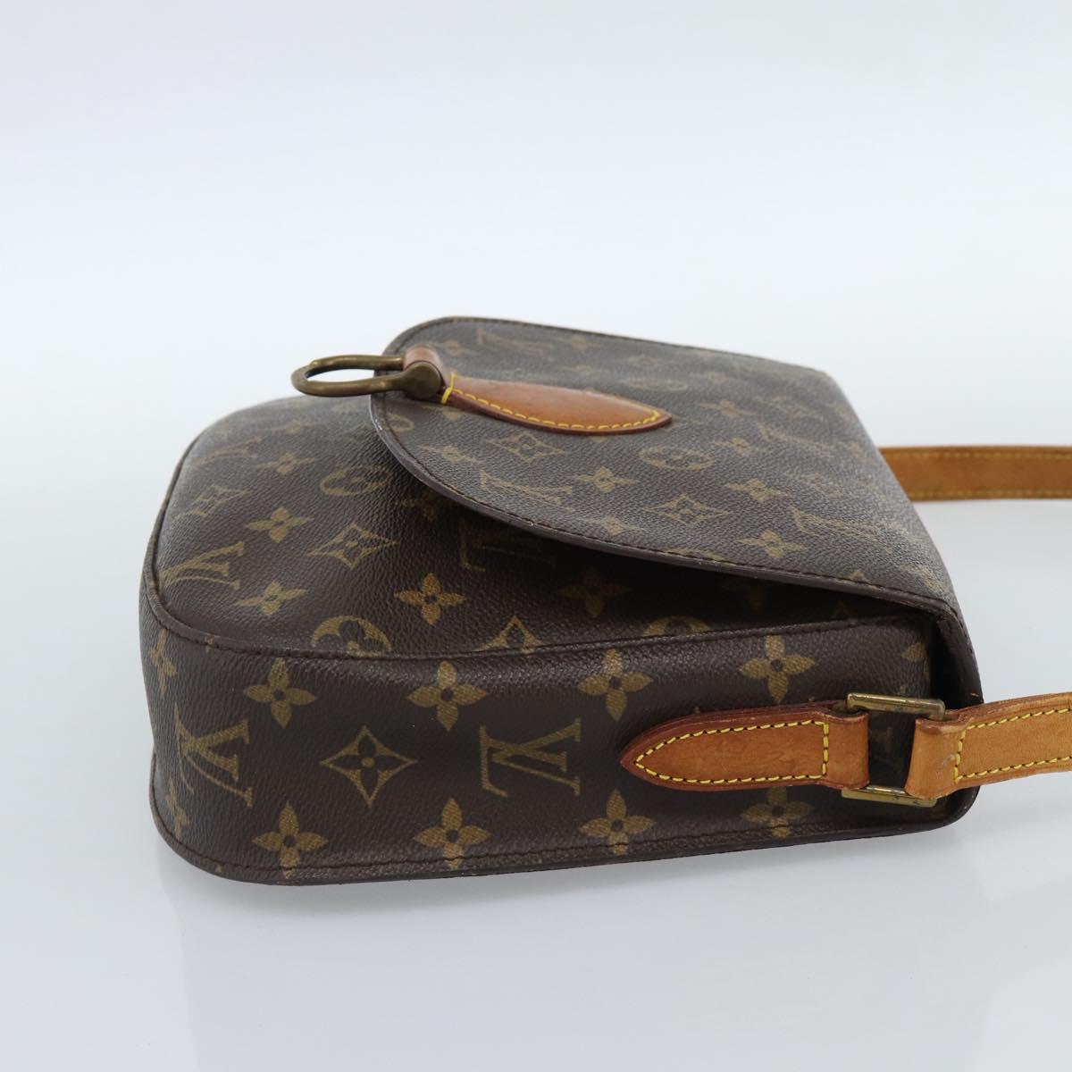 LOUIS VUITTON Monogram Saint Cloud GM Shoulder Bag M51242 LV Auth ki6675