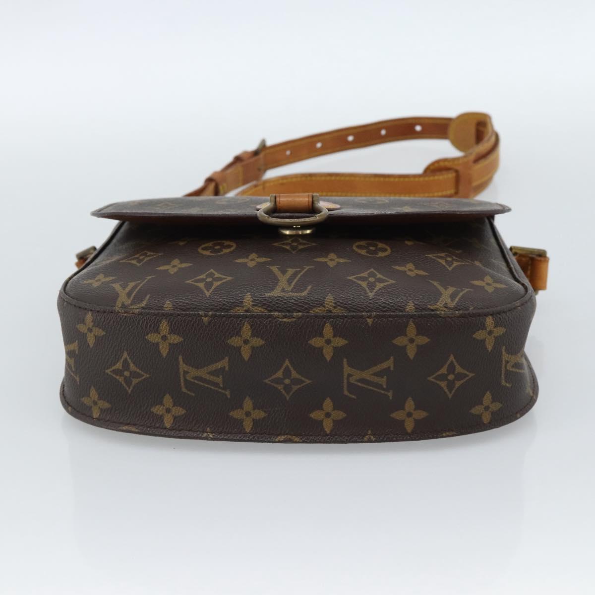 LOUIS VUITTON Monogram Saint Cloud GM Shoulder Bag M51242 LV Auth ki6675