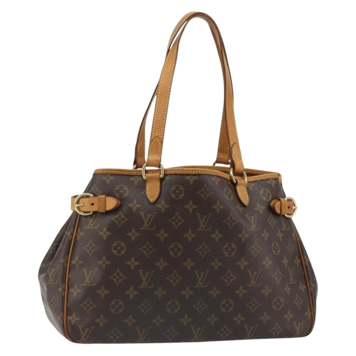 LOUIS VUITTON Monogram Batignolles Horizontal Tote Bag M51154 LV Auth ki6676