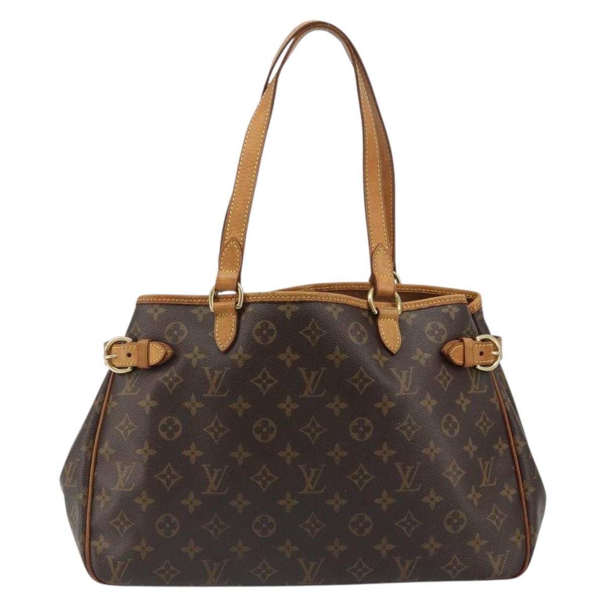 LOUIS VUITTON Monogram Batignolles Horizontal Tote Bag M51154 LV Auth ki6676