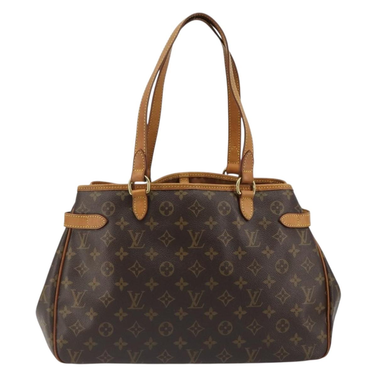 LOUIS VUITTON Monogram Batignolles Horizontal Tote Bag M51154 LV Auth ki6676