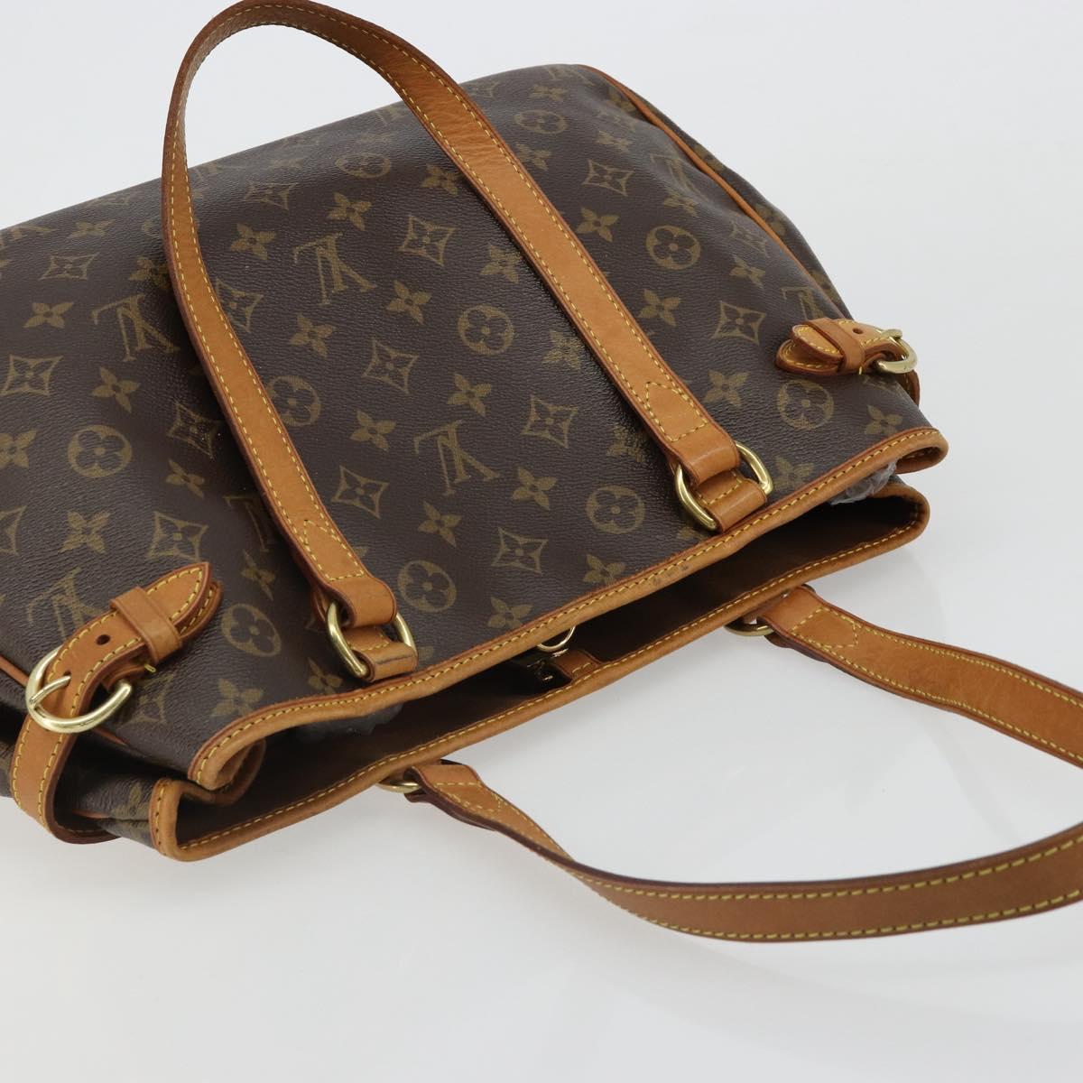 LOUIS VUITTON Monogram Batignolles Horizontal Tote Bag M51154 LV Auth ki6676