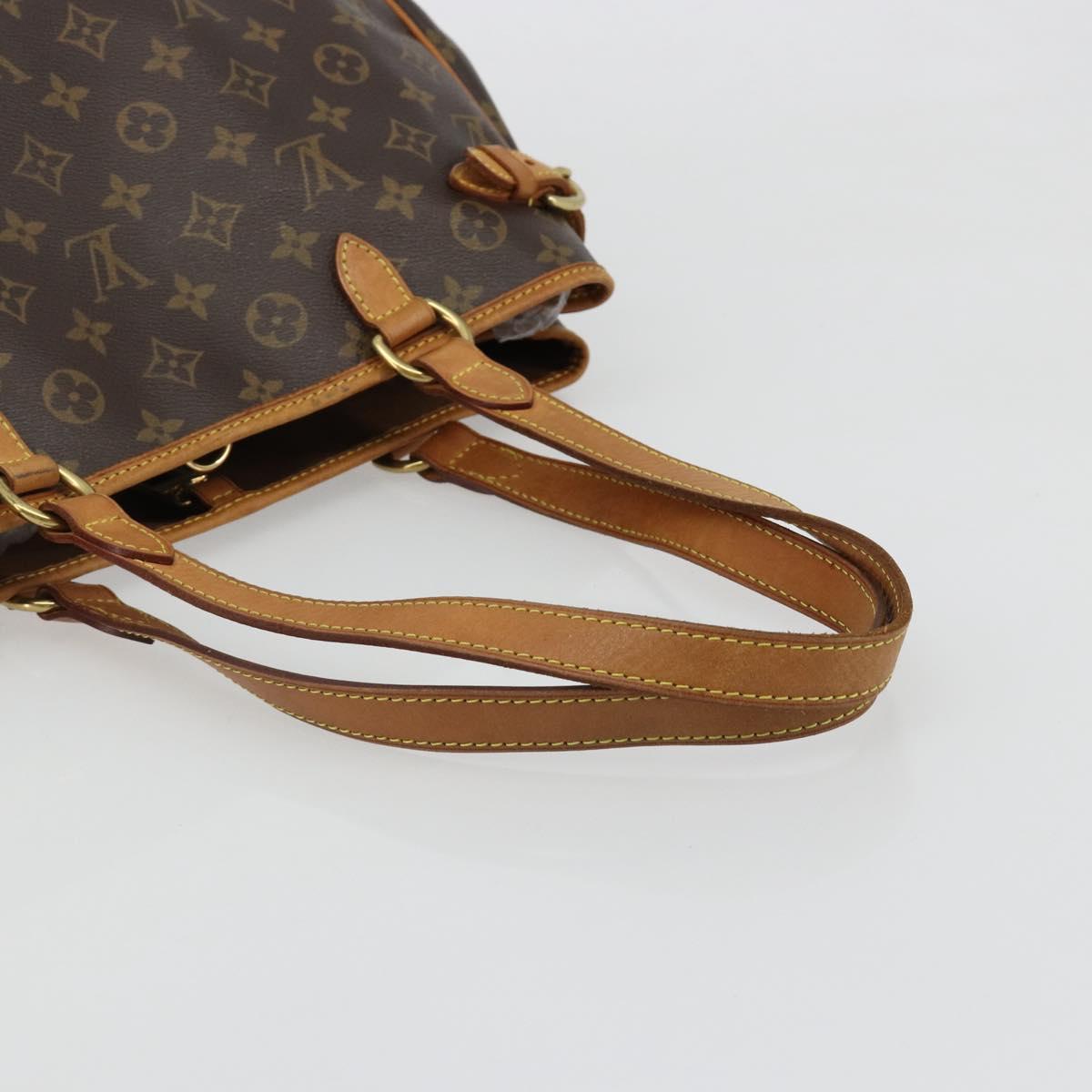 LOUIS VUITTON Monogram Batignolles Horizontal Tote Bag M51154 LV Auth ki6676