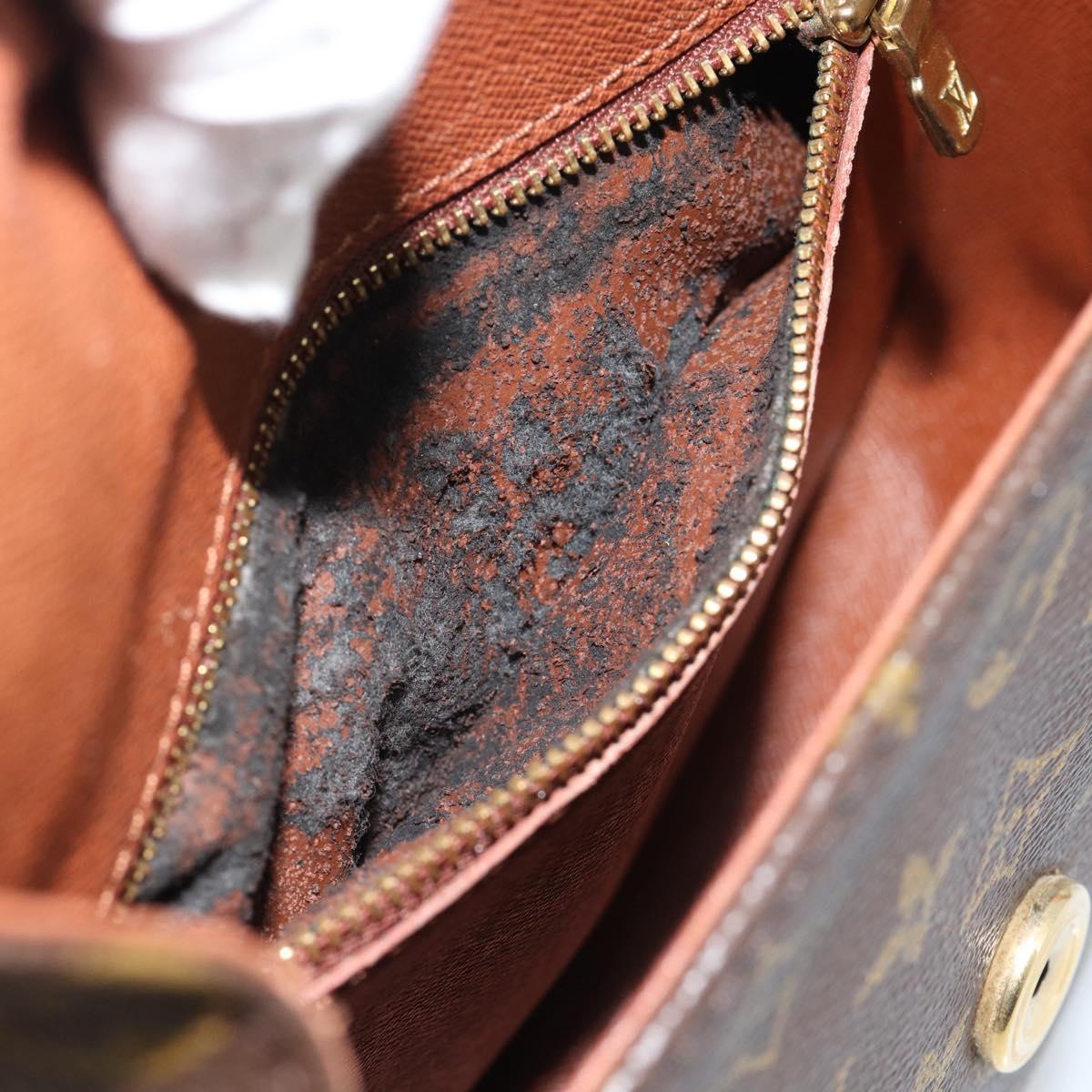 LOUIS VUITTON Monogram Saint Cloud MM Shoulder Bag M51243 LV Auth ki6686