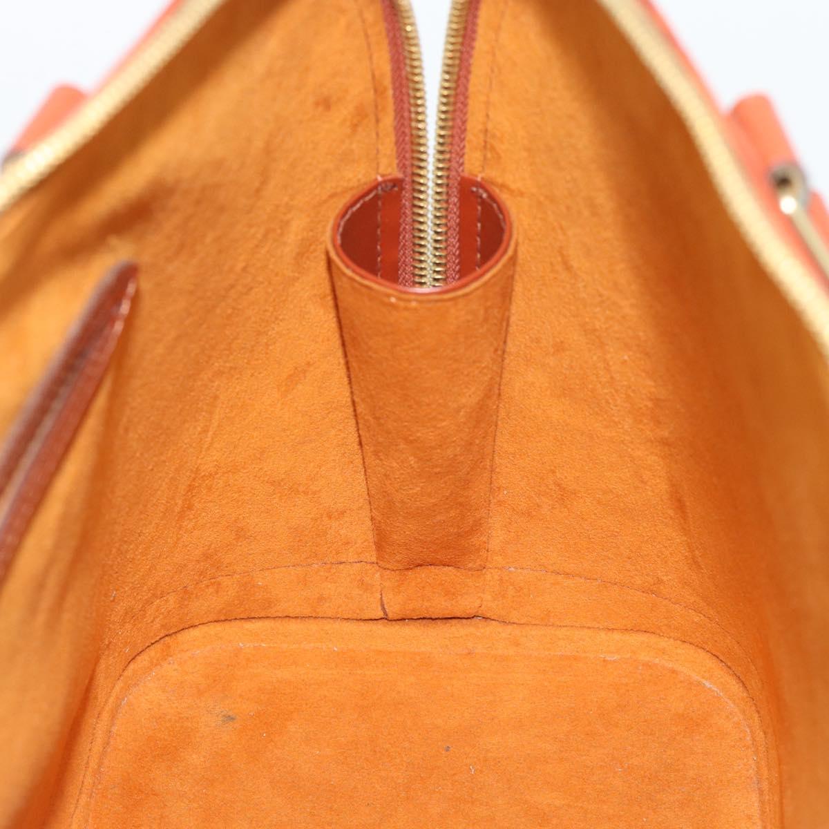 LOUIS VUITTON Epi Alma Hand Bag Brown M52143 LV Auth ki6692SAV