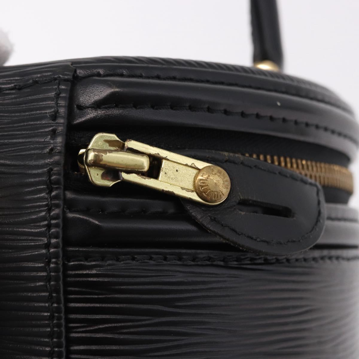 LOUIS VUITTON Epi Cannes Hand Bag Black M48032 LV Auth ki6693