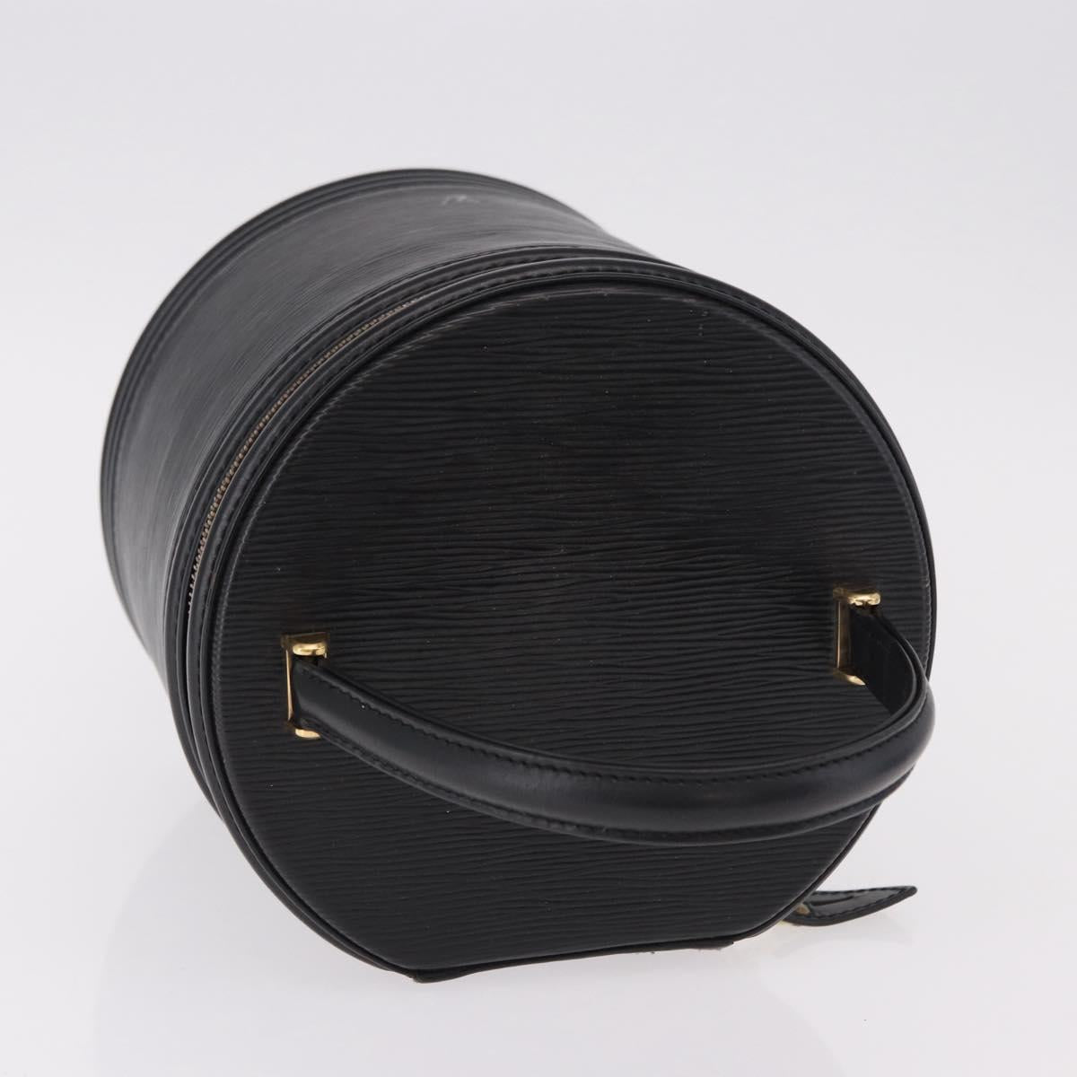 LOUIS VUITTON Epi Cannes Hand Bag Black M48032 LV Auth ki6693