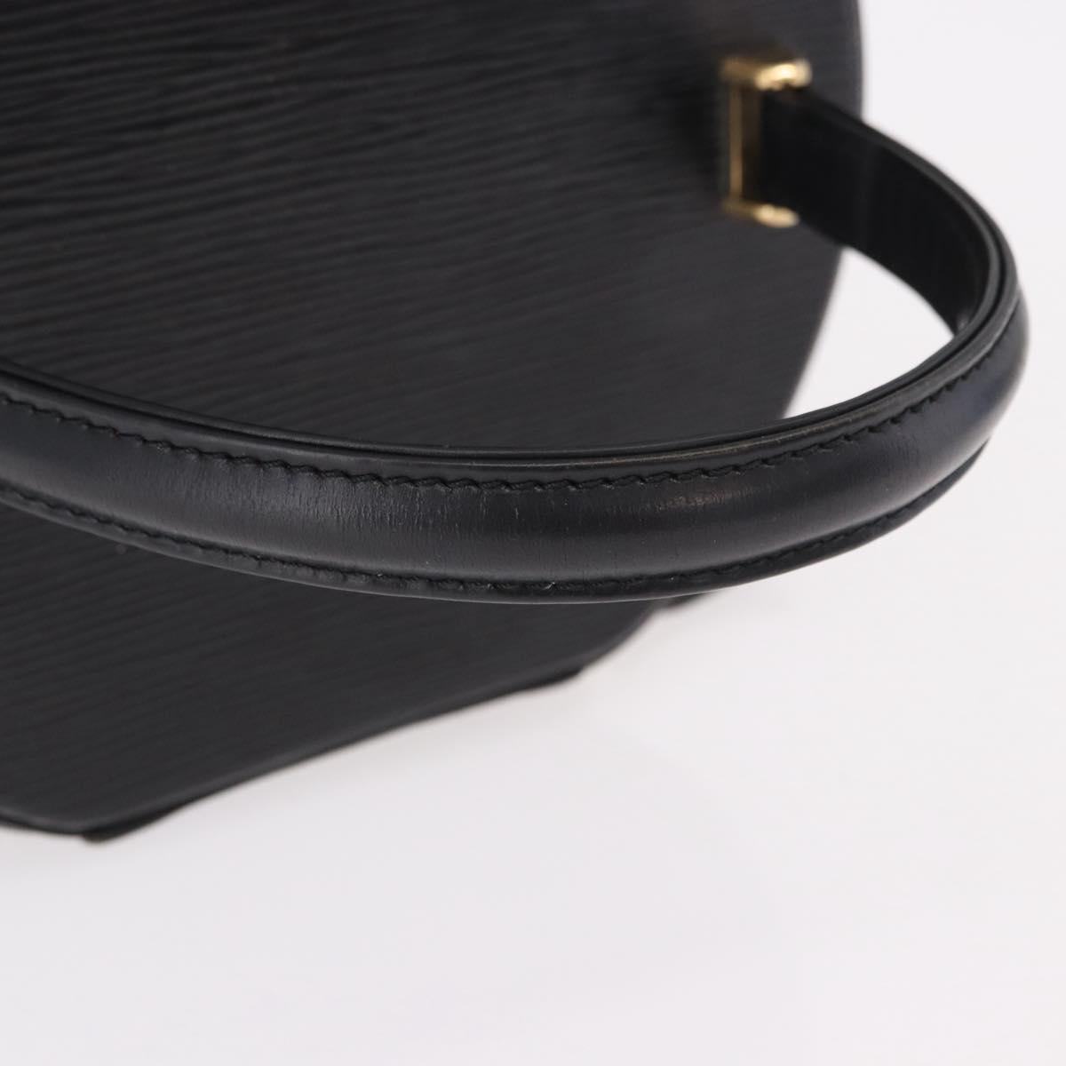LOUIS VUITTON Epi Cannes Hand Bag Black M48032 LV Auth ki6693