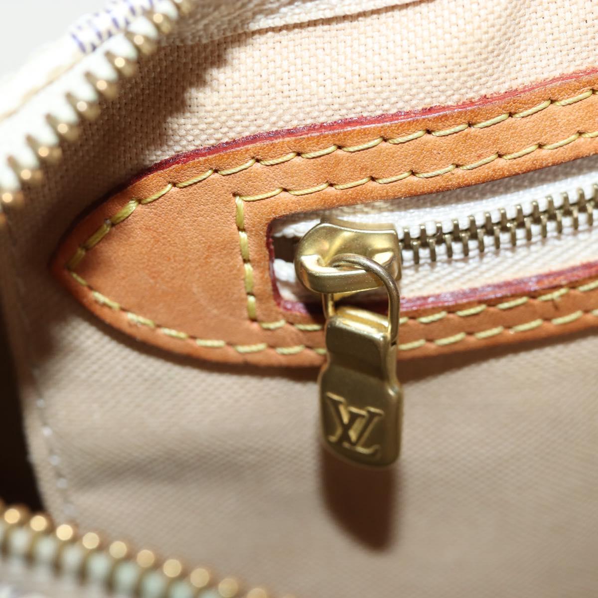LOUIS VUITTON Damier Azur Speedy 25 Hand Bag N41534 LV Auth ki6709V